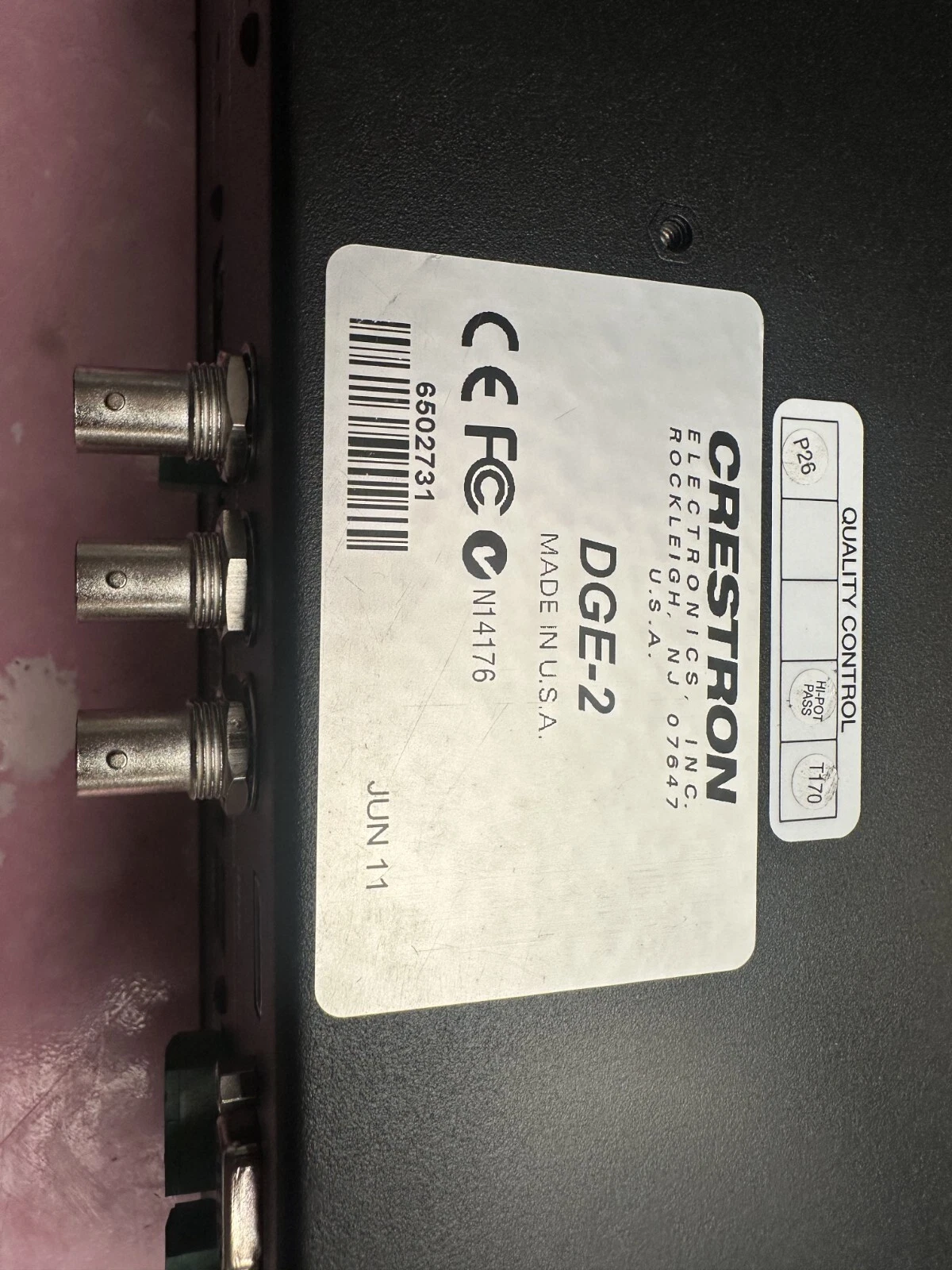 Crestron DGE-2 Digital Graphics Engine Processor DGE2 w/ HDMI, LAN, Audio, USB — photo 13 of 13