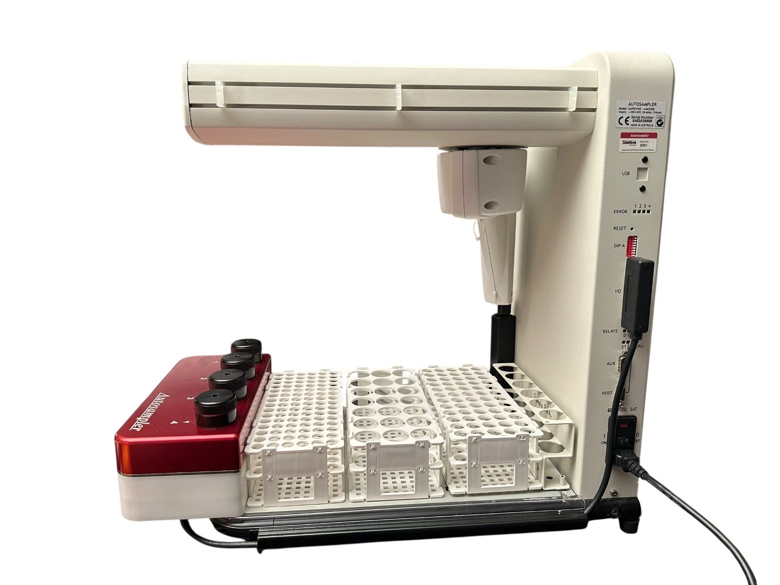 Sapidyne Autosampler AM3200 + Accessories | Low Use | Fully Functional — photo 6 of 7