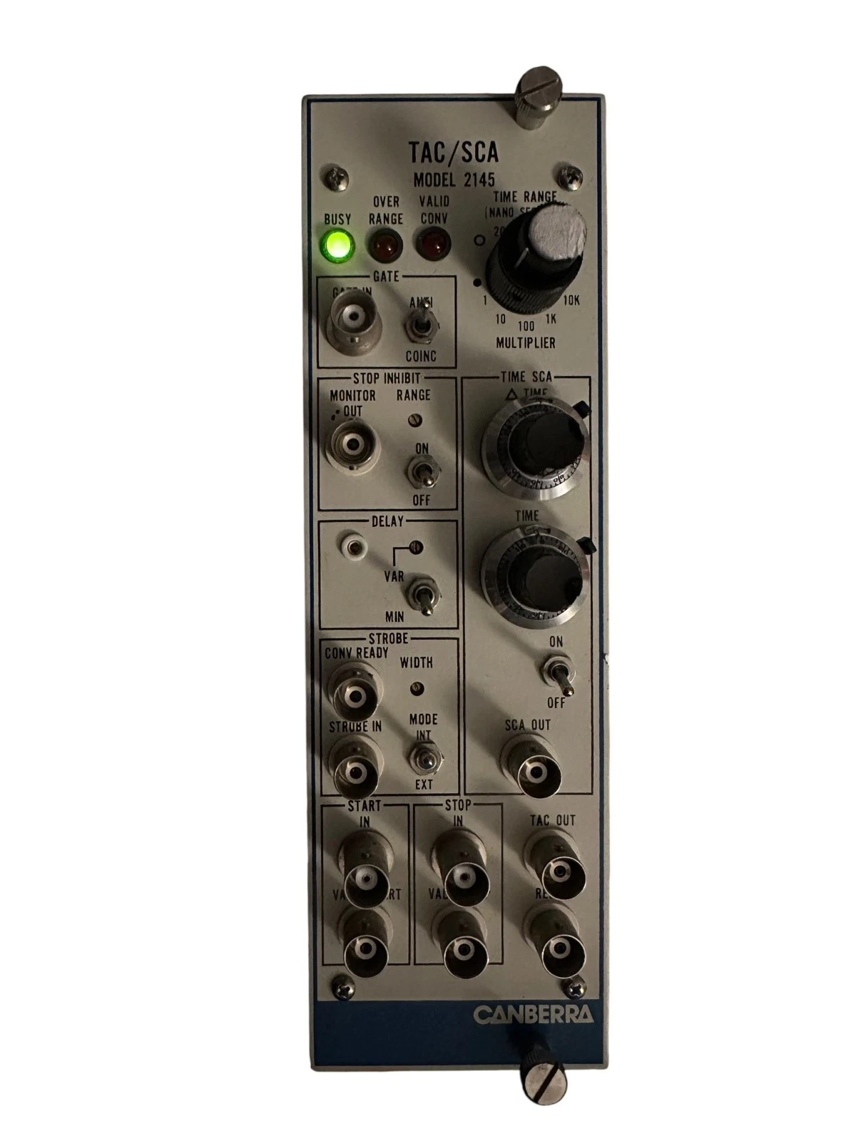 Canberra Model 2145 TAC/SCA Time‑to‑Amplitude Converter + Single Channel — photo 2 of 12