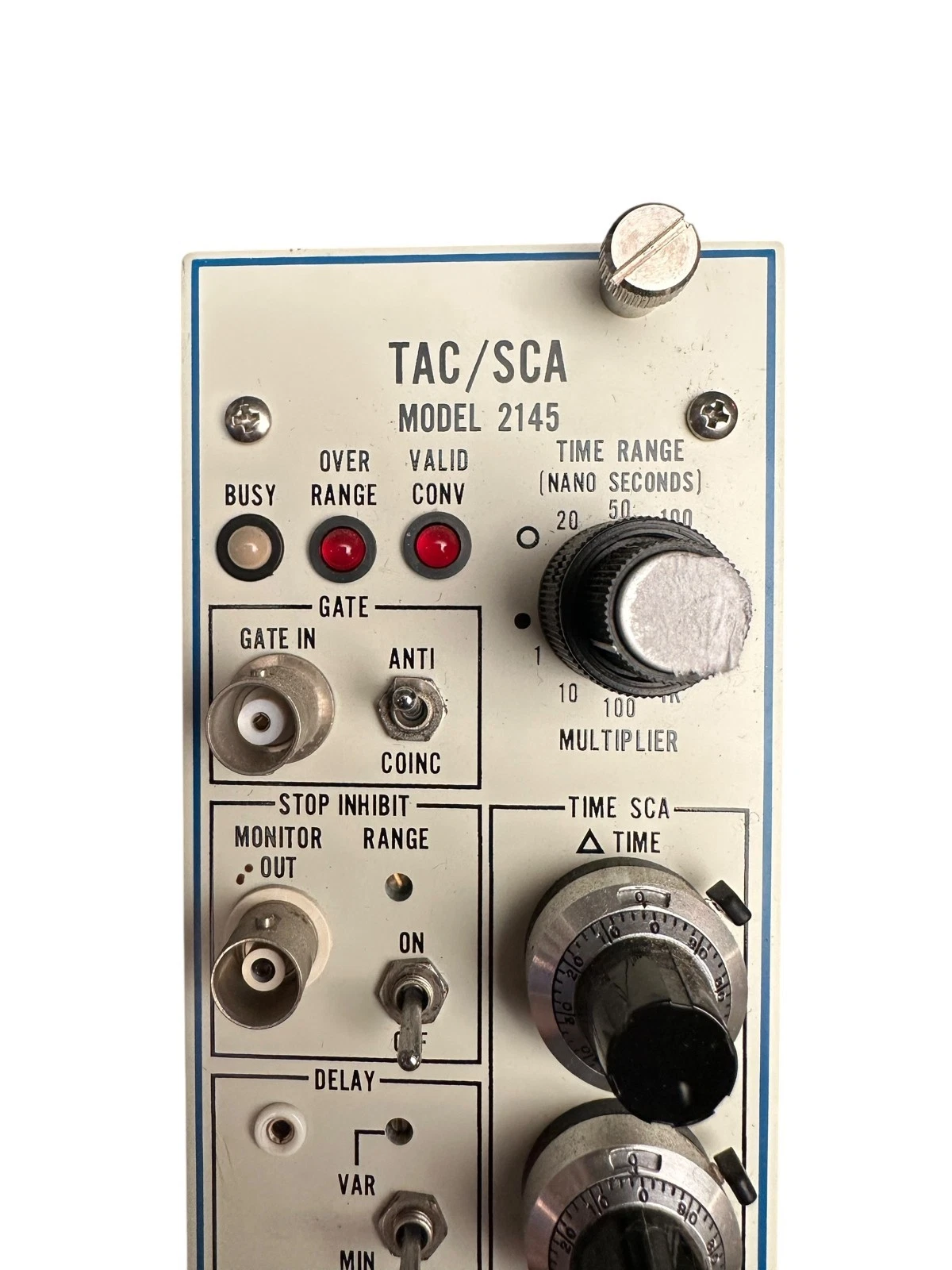 Canberra Model 2145 TAC/SCA Time‑to‑Amplitude Converter + Single Channel — photo 3 of 12