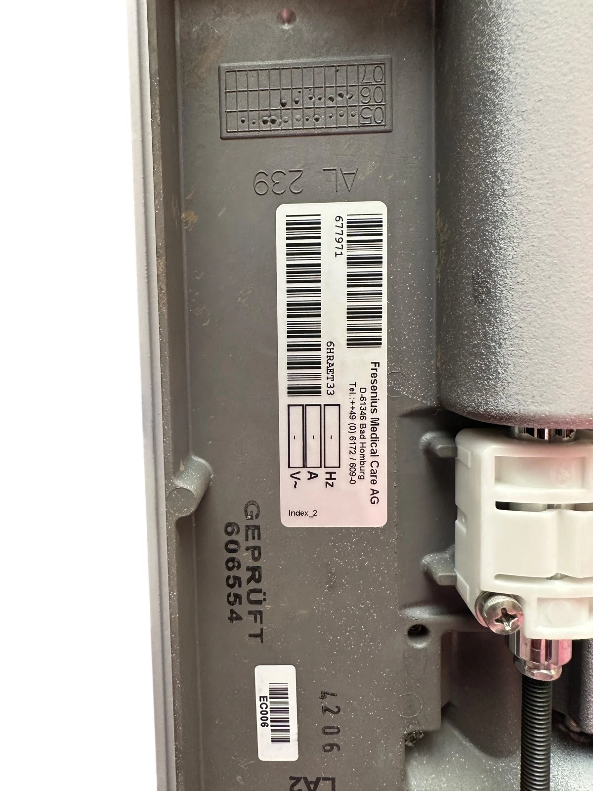 Fresenius Linear Actuator Clamp Assembly - OEM Part from 2008K Dialysis Machine — photo 4 of 8