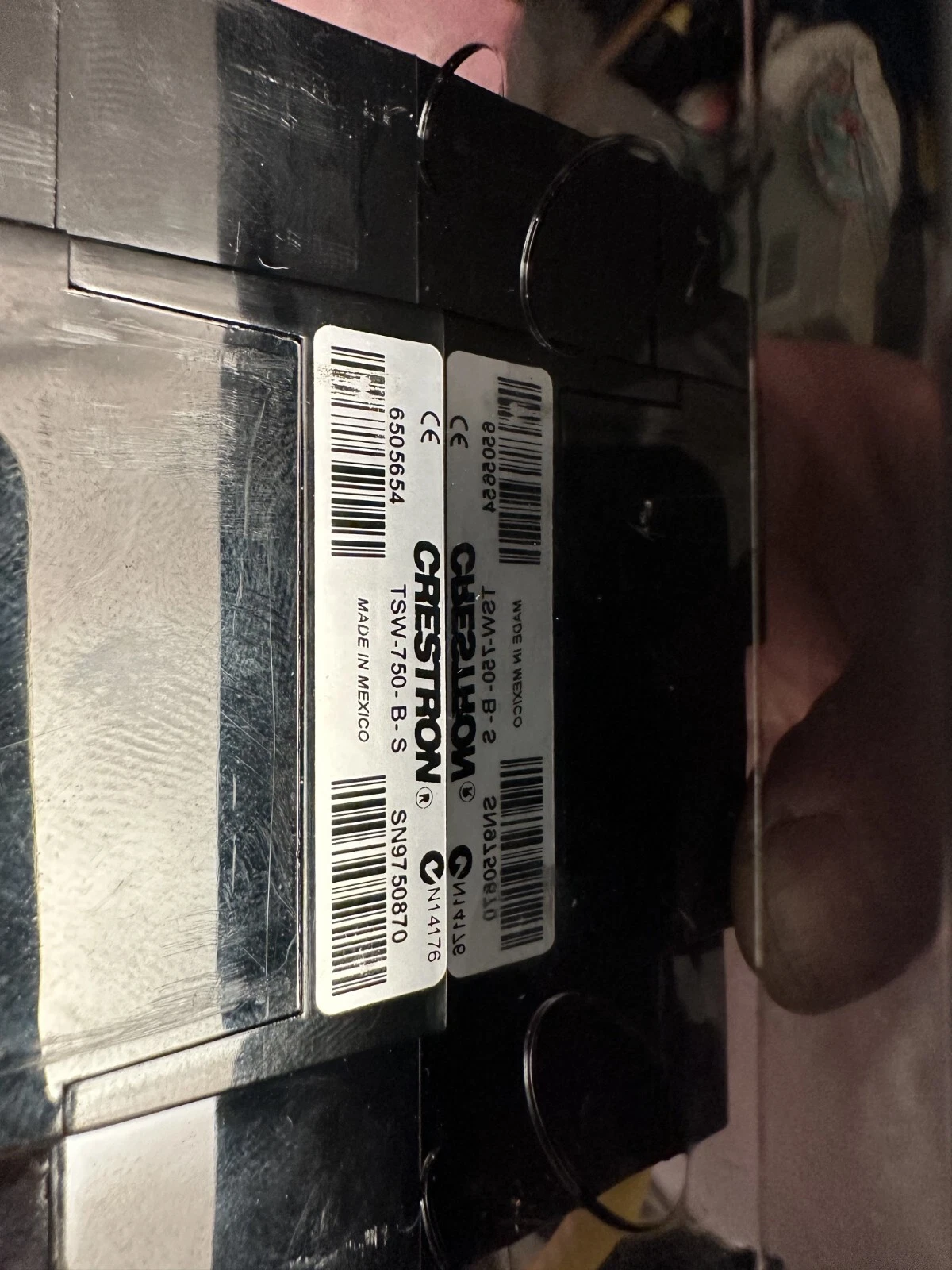 Crestron TSW-750-B-S 7” Touchscreen Panel | Tested | Fully Functional | PoE — photo 6 of 6