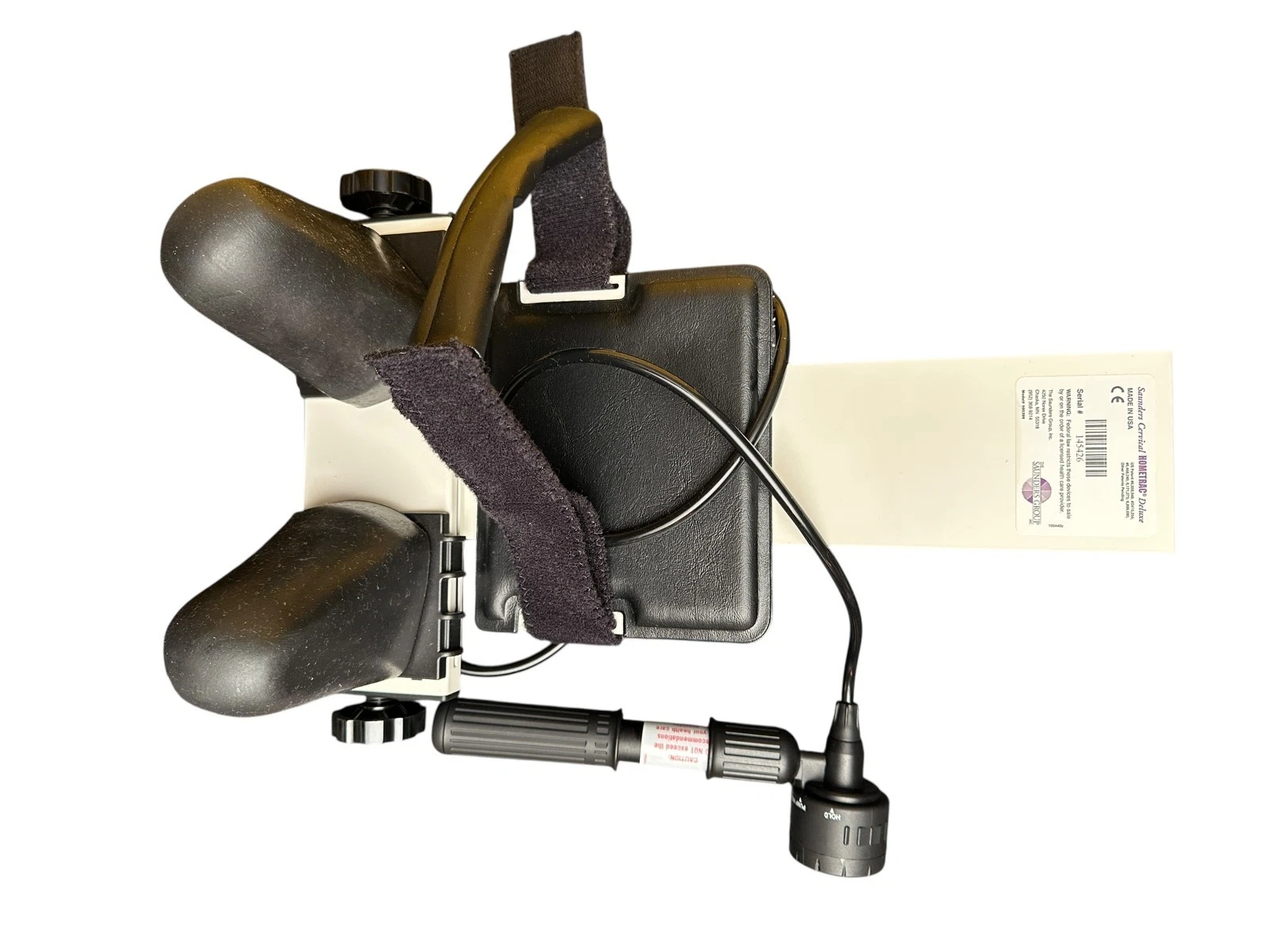 Saunders Cervical Hometrac Deluxe Neck Traction Unit with Case & Gauge — photo 2 of 11