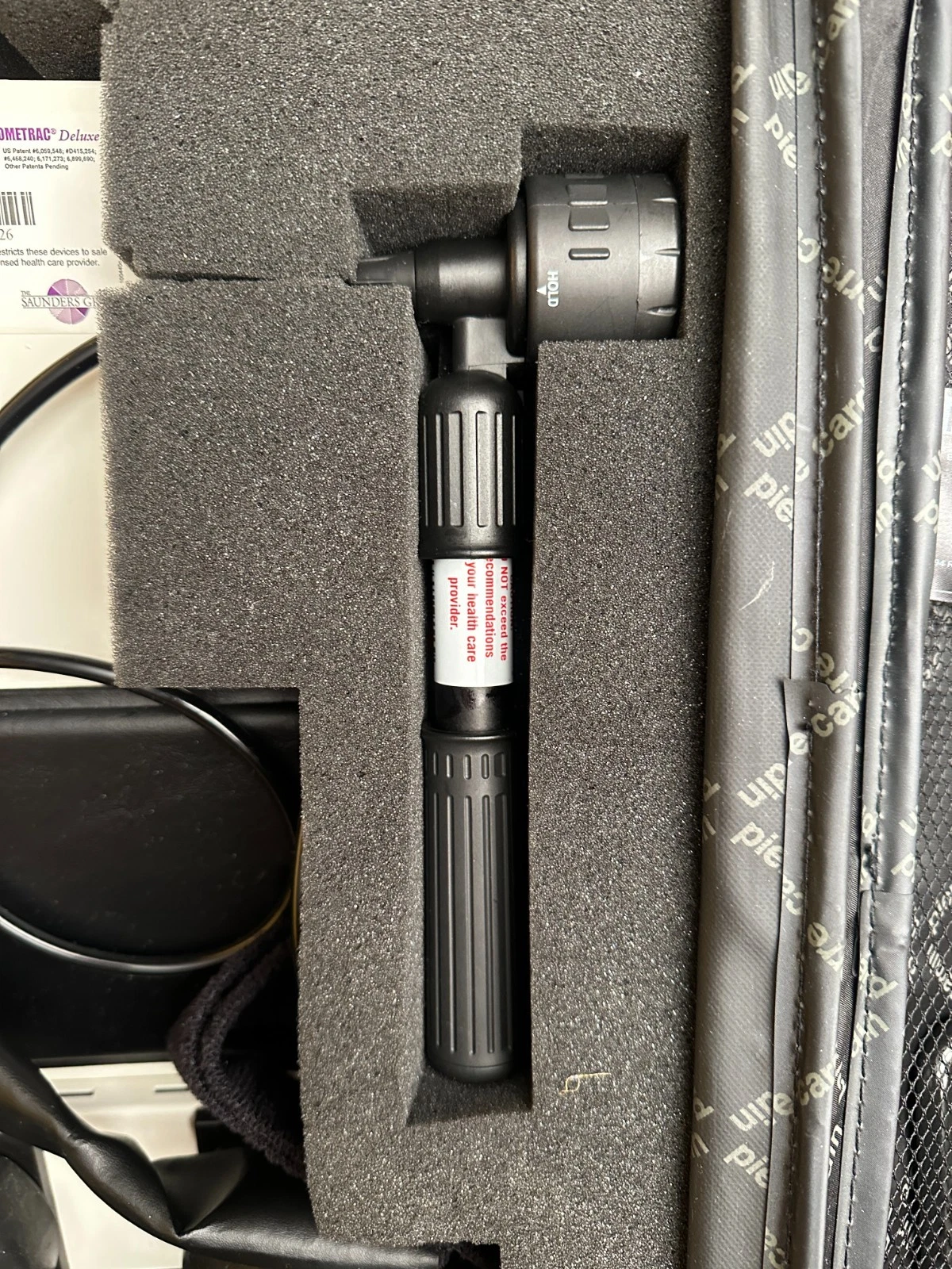 Saunders Cervical Hometrac Deluxe Neck Traction Unit with Case & Gauge — photo 10 of 11