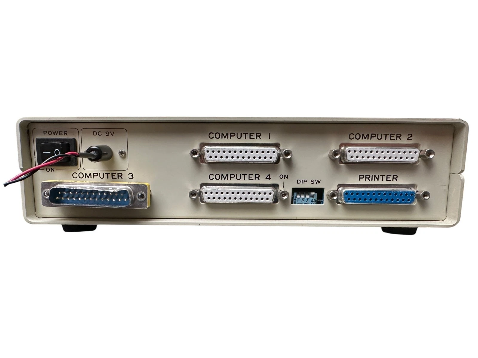 AP-401N Auto Data Switch for 4 Computers to 1 Parallel Printer, DB25, 9V DC — photo 3 of 7