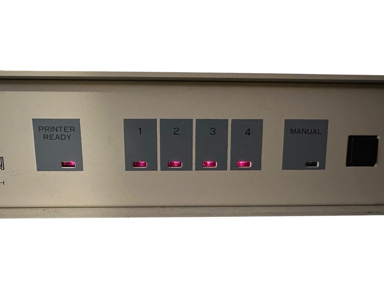 AP-401N Auto Data Switch for 4 Computers to 1 Parallel Printer, DB25, 9V DC — photo 7 of 7