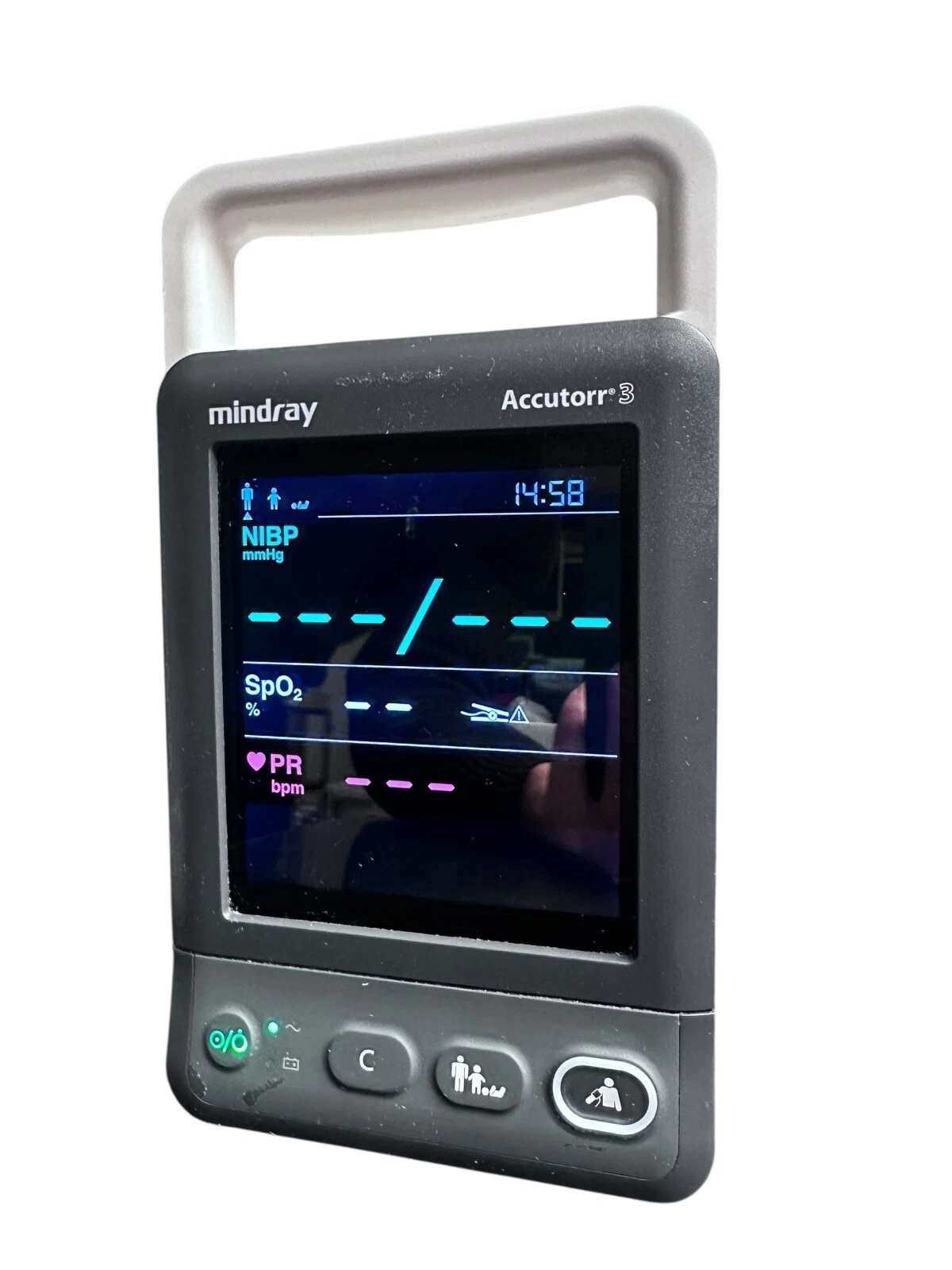 Mindray Accutorr 3 Vital Signs Monitor – Tested & Working – Includes Power Cord