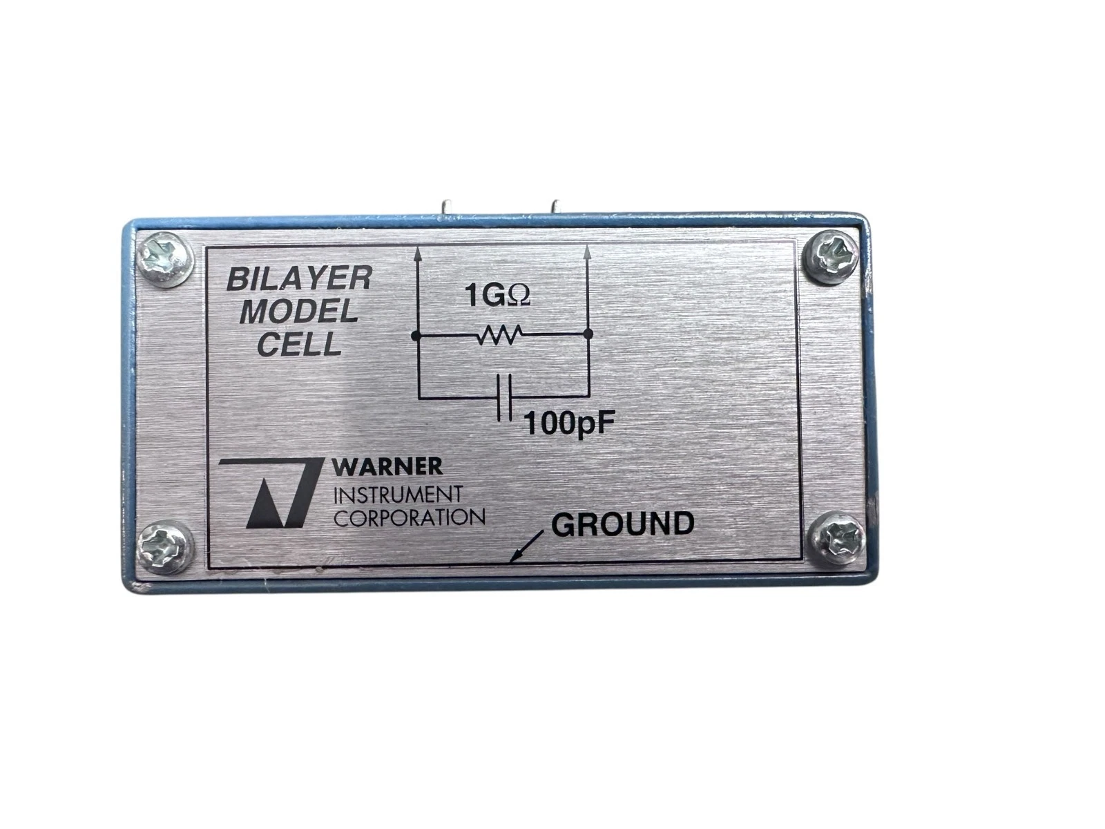 Warner W4 64-0019 MC-01G Bilayer Model Cell for 5101-01G Headstage — photo 2 of 5