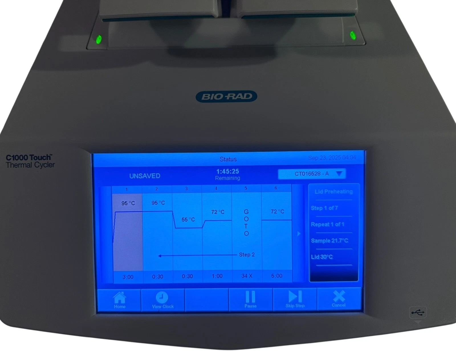 Bio-Rad C1000 Touch Thermal Cycler Dual 48-Well Block – Excellent Condition — photo 5 of 13
