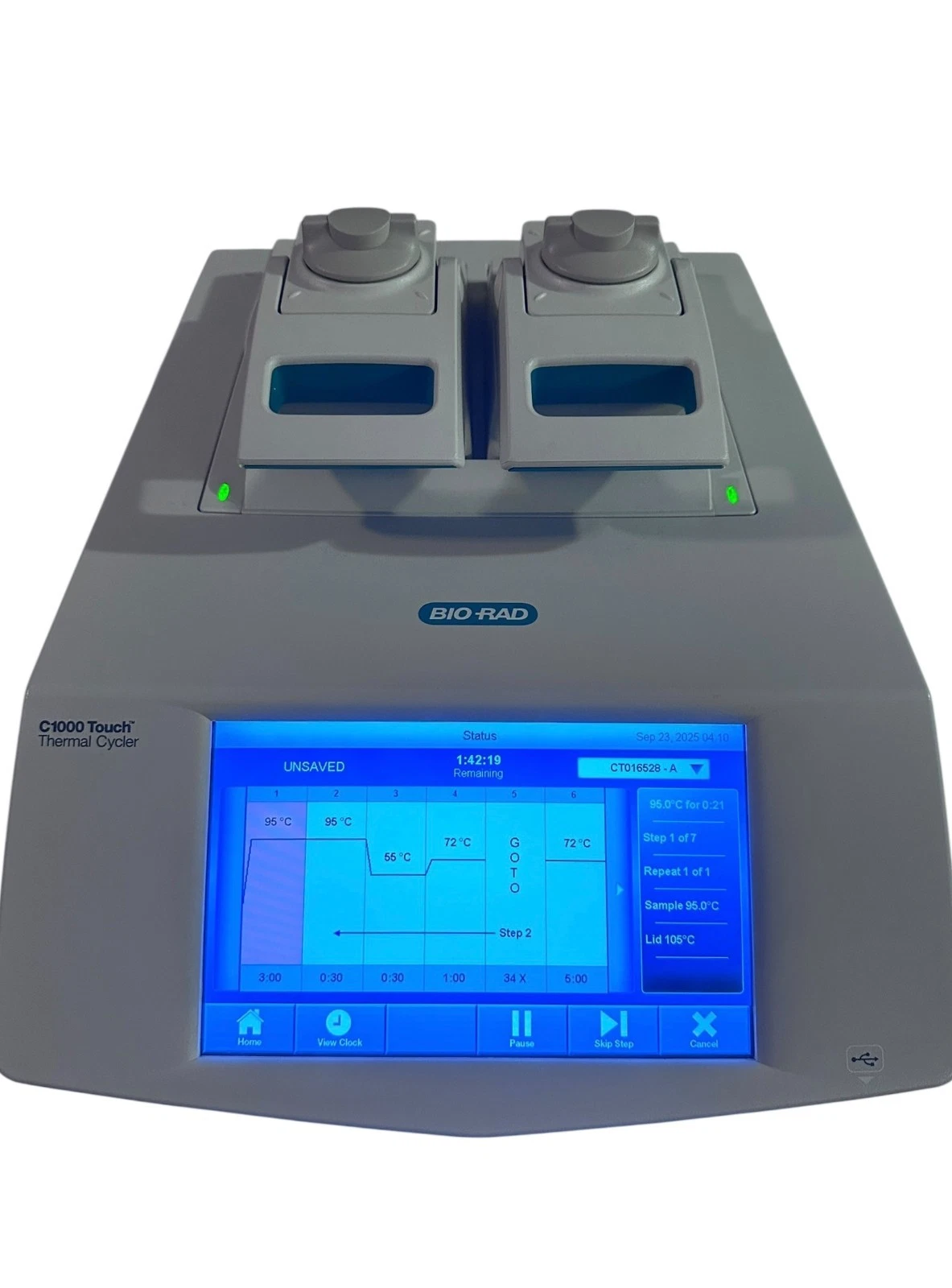 Bio-Rad C1000 Touch Thermal Cycler Dual 48-Well Block – Excellent Condition — photo 6 of 13