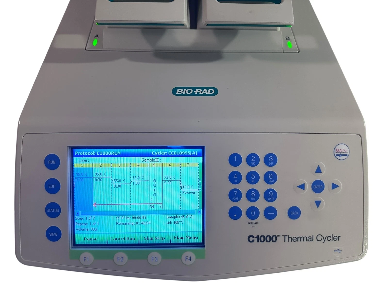 Bio-Rad C1000 Thermal Cycler Dual 48-Well PCR System – Excellent Condition — photo 10 of 16