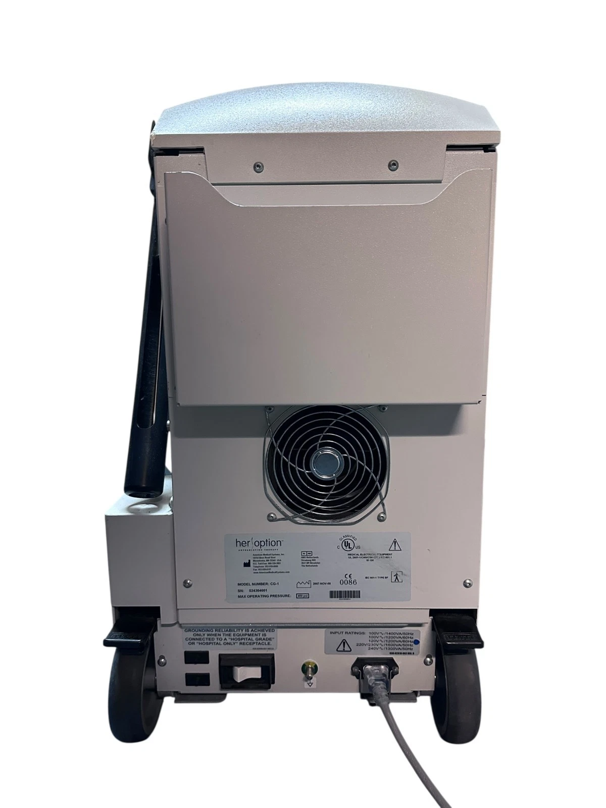 Her Option Cryoablation Therapy System CG-1 – CooperSurgical / AMS — photo 10 of 13