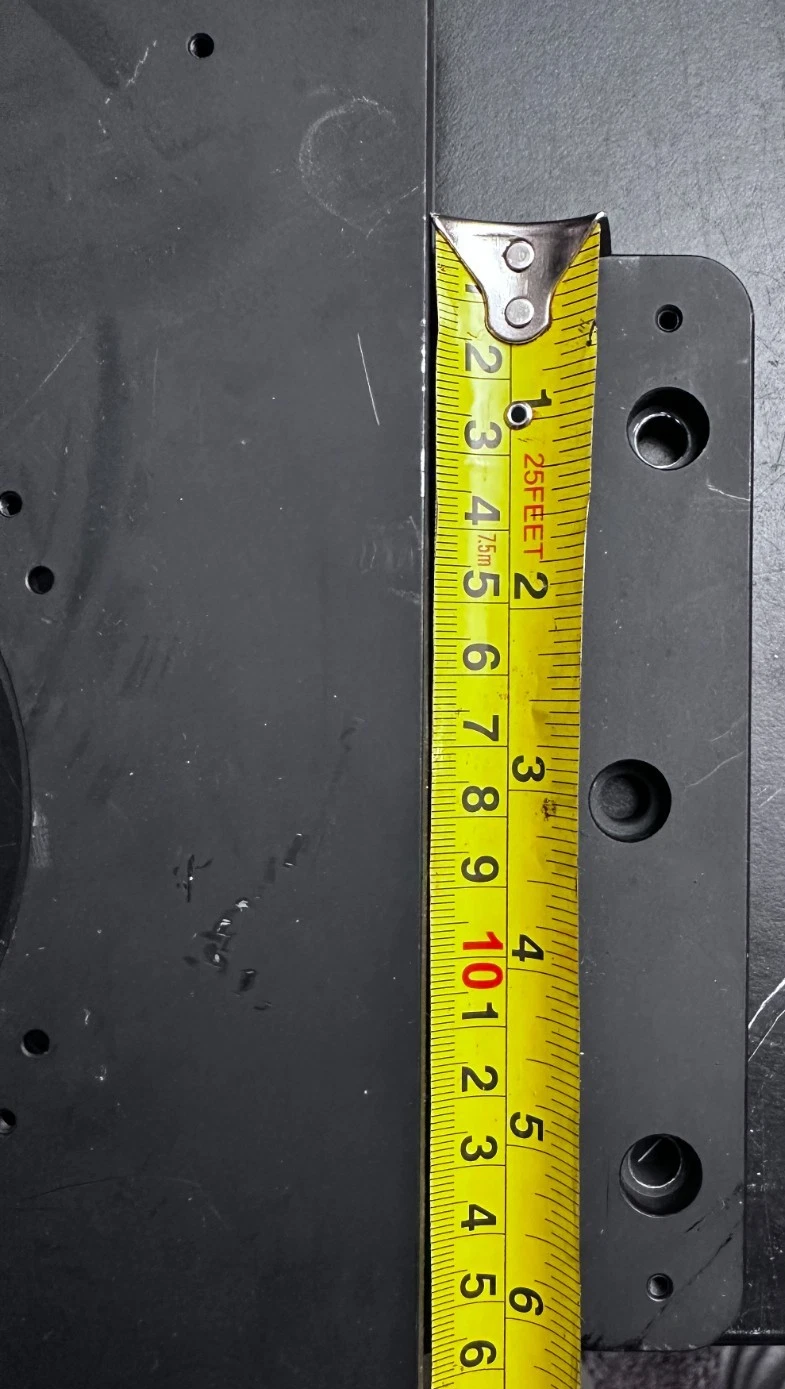 Precision Microscope XY Stage Plate Assembly with Mounting Bracket & Adjuster — photo 7 of 7