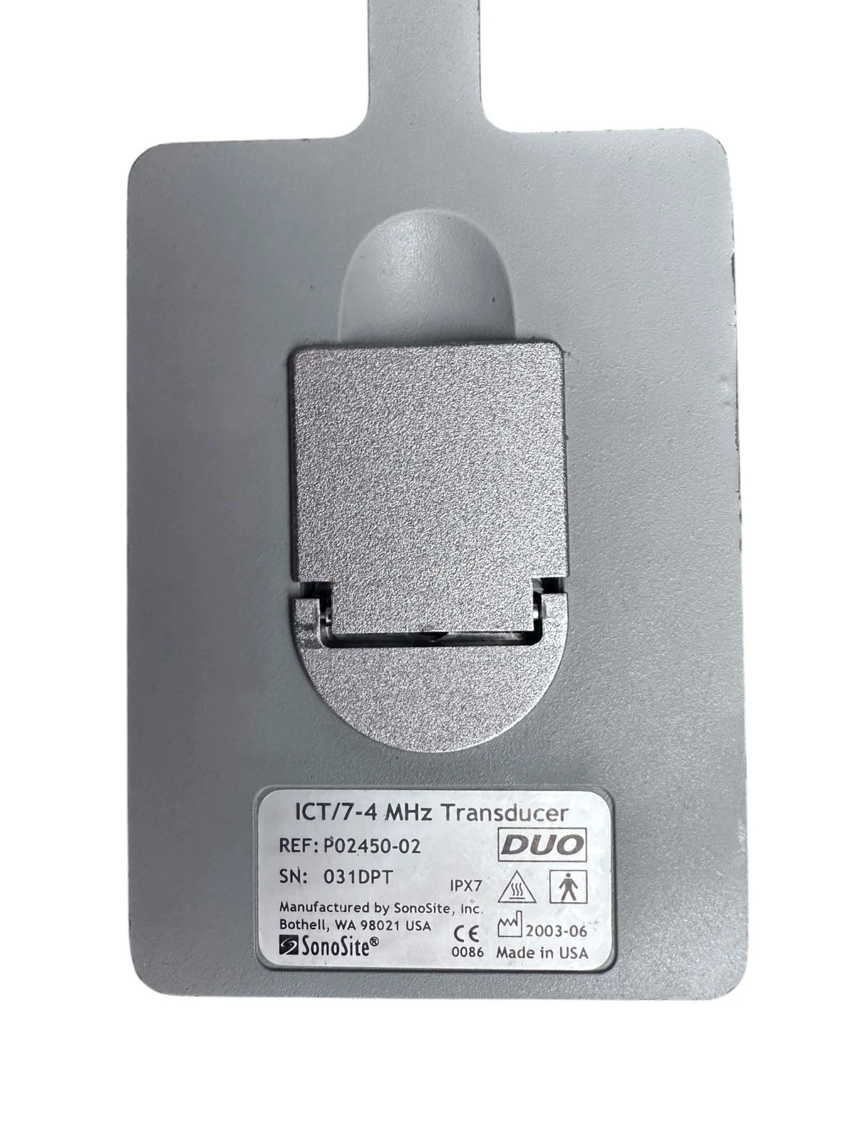 SonoSite ICT/7-4 MHz Endocavitary Transducer Probe ICT7-4 Ref P02450-02 DUO — photo 5 of 14