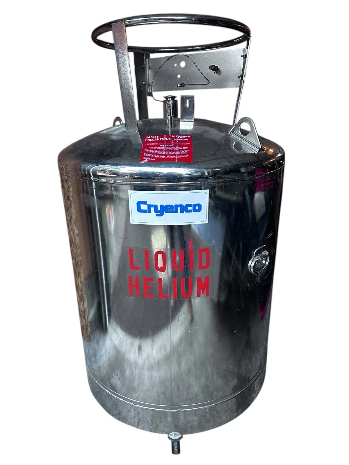 Cryenco NMR 250L Liquid Helium Storage Dewar — photo 4 of 15