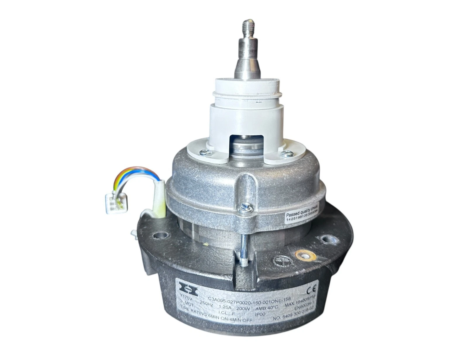 Used Tested C3A095-027P0020-150-0010NE-158 Electric Motor Assembly 175V 200W — photo 5 of 10