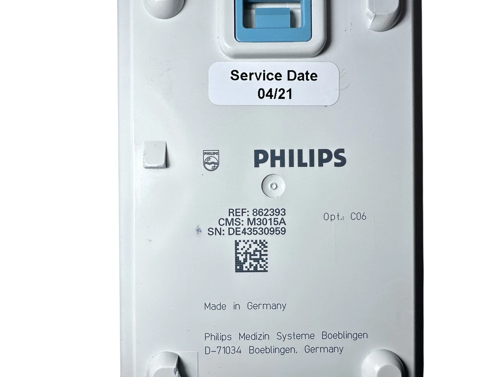 Philips M3015A IntelliVue MMS Extension Module Microstream CO₂ Temp Press — photo 7 of 7