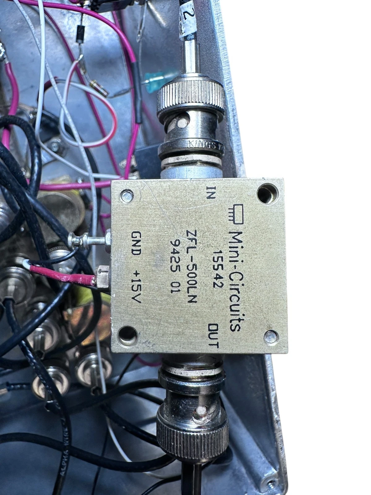 Custom RF Signal Switching Box with Amphenol 315-10002-3 RF Modules — photo 4 of 8