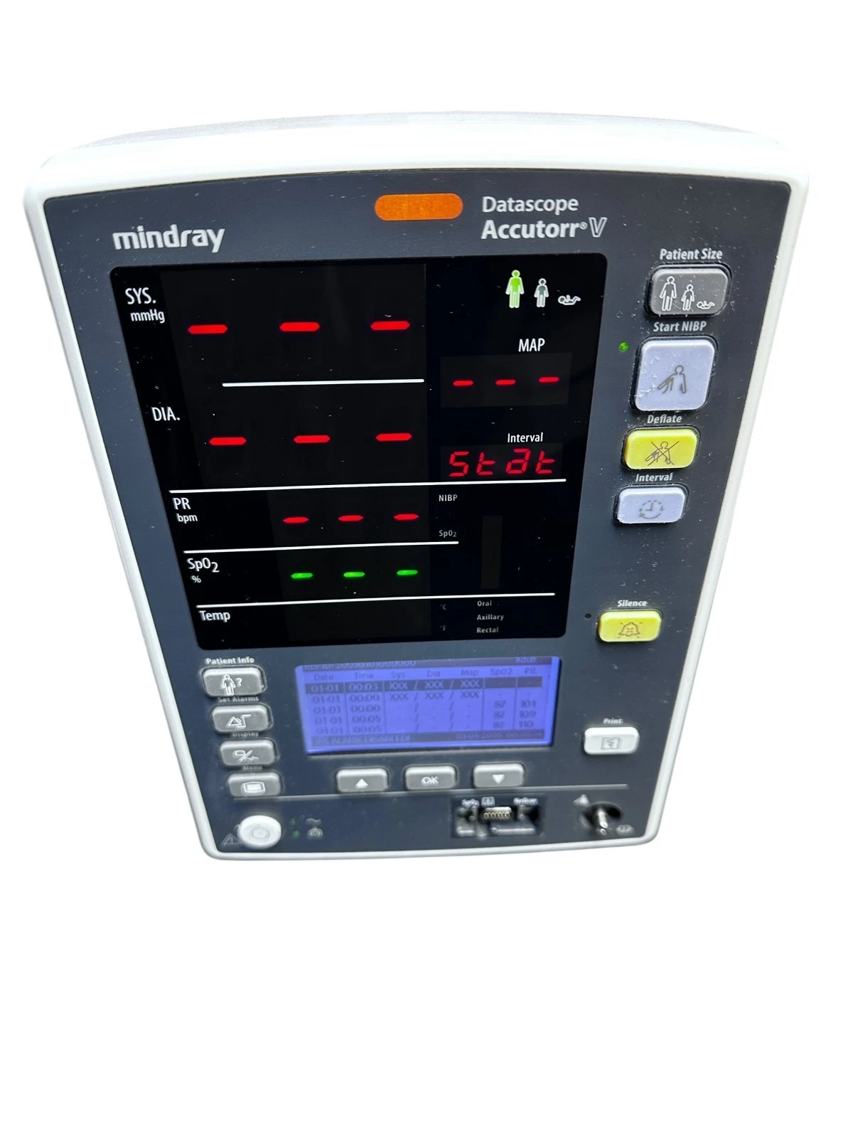 Mindray Datascope Accutorr V Patient Monitor with Printer – Tested, Battery Inst — photo 11 of 13