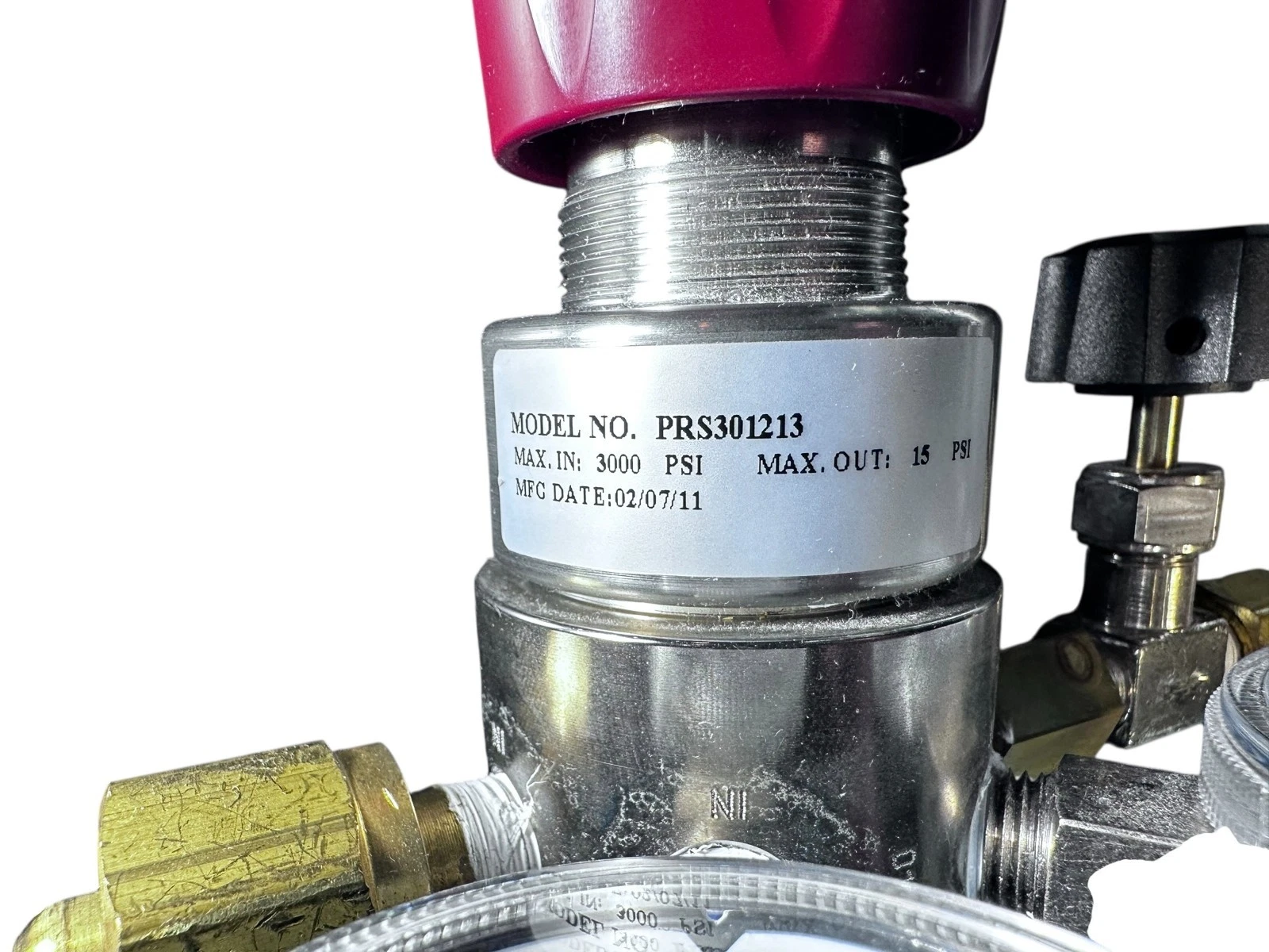 Praxair ProStar Platinum Dual Stage Regulator PRS301213 – Tested – 3000/15 PSI — photo 4 of 13