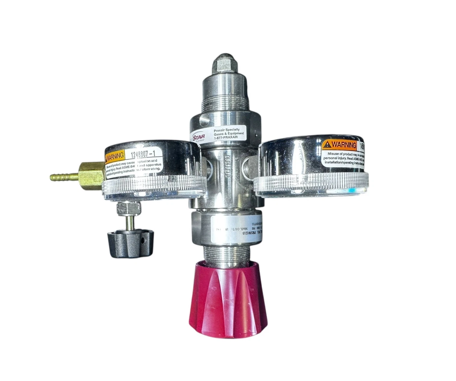 Praxair ProStar Platinum Dual Stage Regulator PRS301213 – Tested – 3000/15 PSI — photo 5 of 13