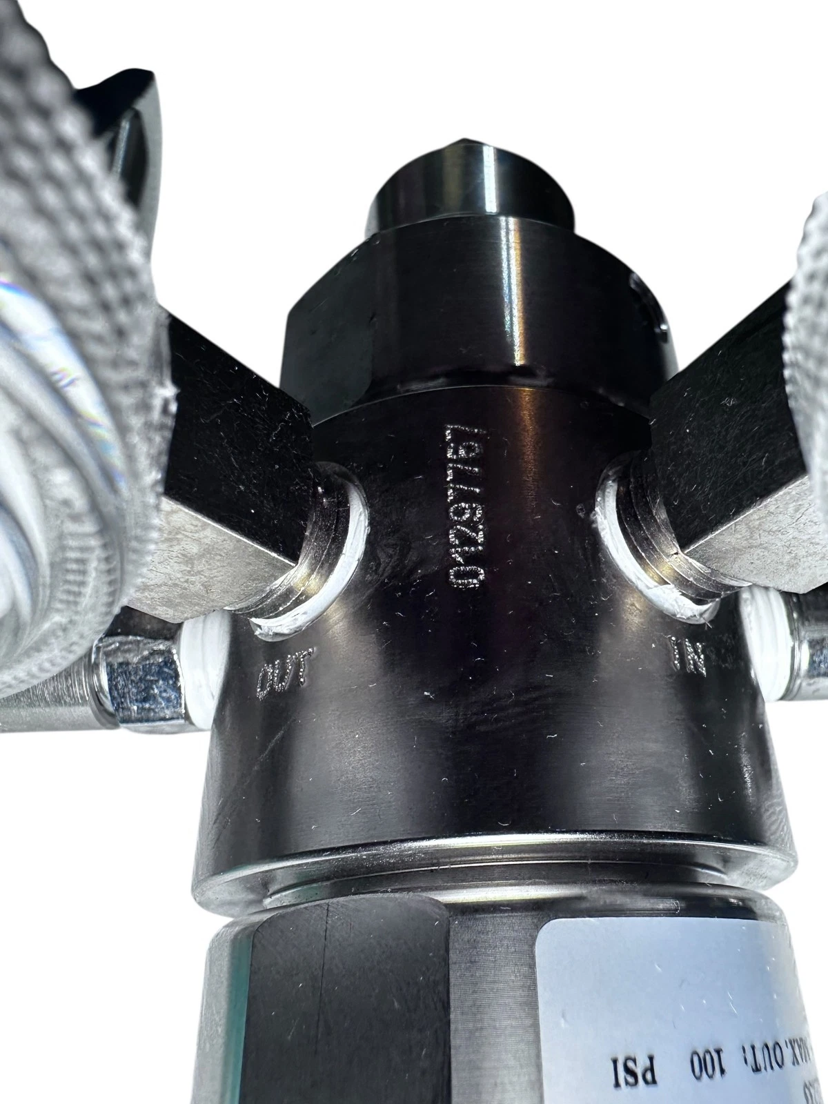 ProStar PRS301233 Regulator 3000 PSI 100 PSI WIKA Dual Gauge Ohmeda Flowmeter — photo 17 of 17