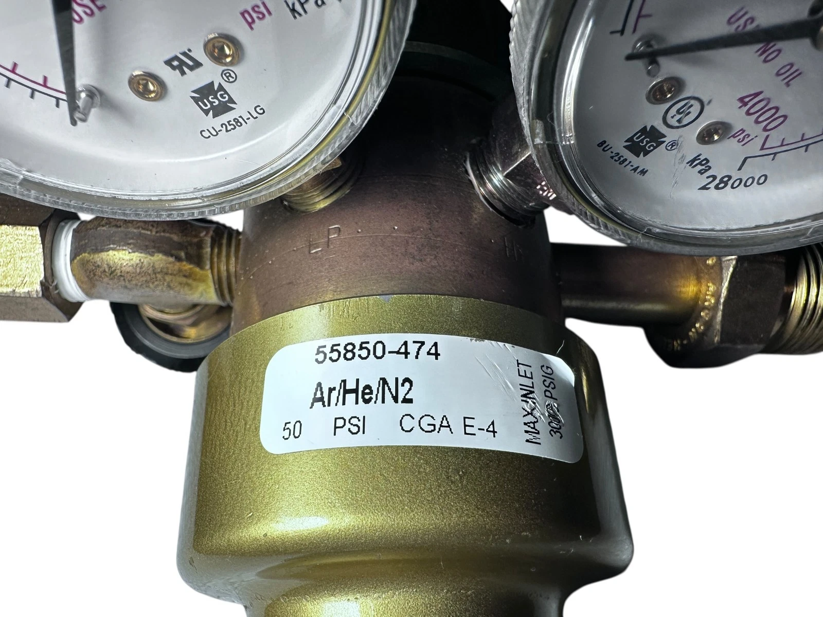 VWR Dual Stage Regulator 55850-474 for Argon/Helium/Nitrogen – Tested — photo 3 of 10