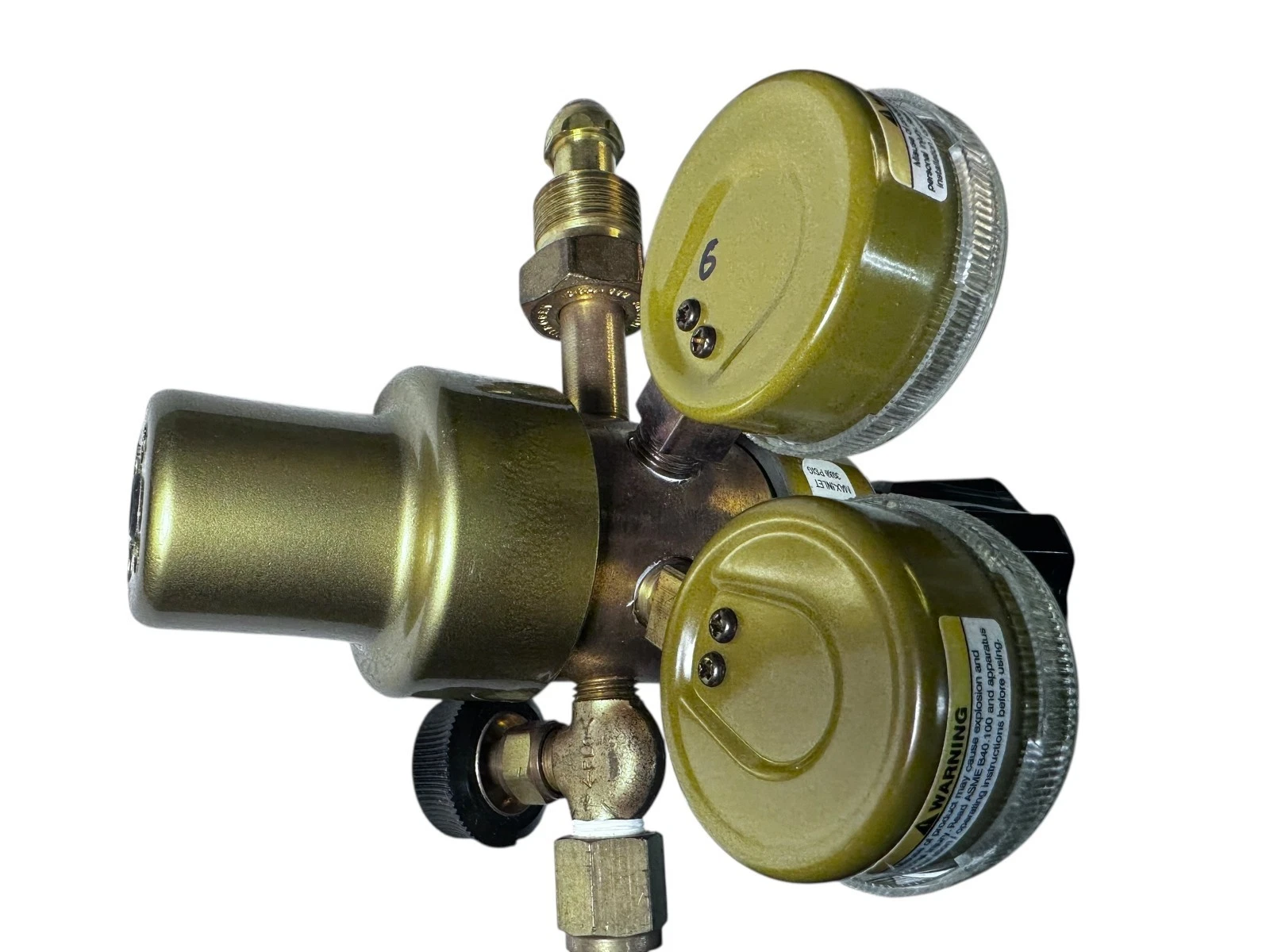 VWR Dual Stage Regulator 55850-474 for Argon/Helium/Nitrogen – Tested — photo 4 of 10