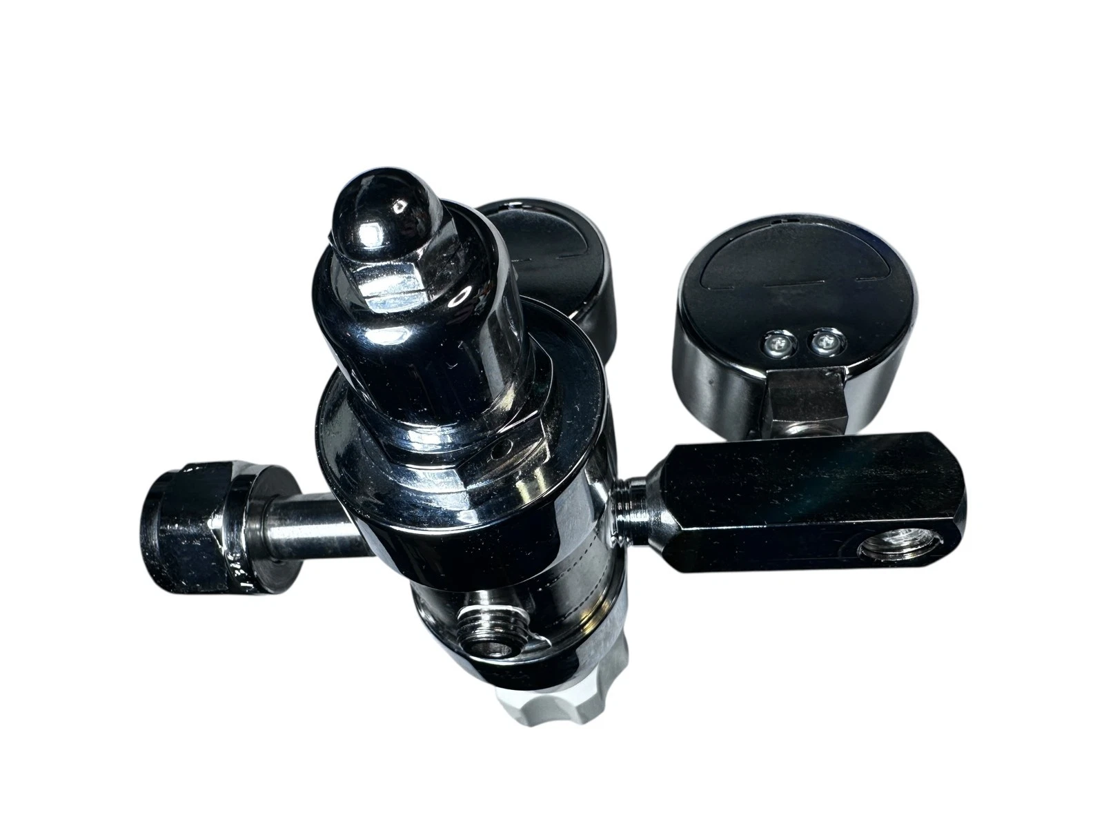Western Medica M1-540-PG Oxygen Regulator 0–100 PSI Adj Dual Gauge CGA-540 — photo 4 of 9