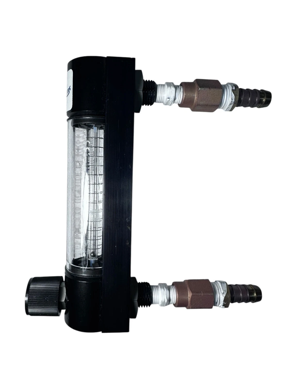 VWR Acrylic Flowmeter 60150AVB-VW Tube 6G01 R6 65mm Scale Air Water 200 PSI Max — photo 2 of 9