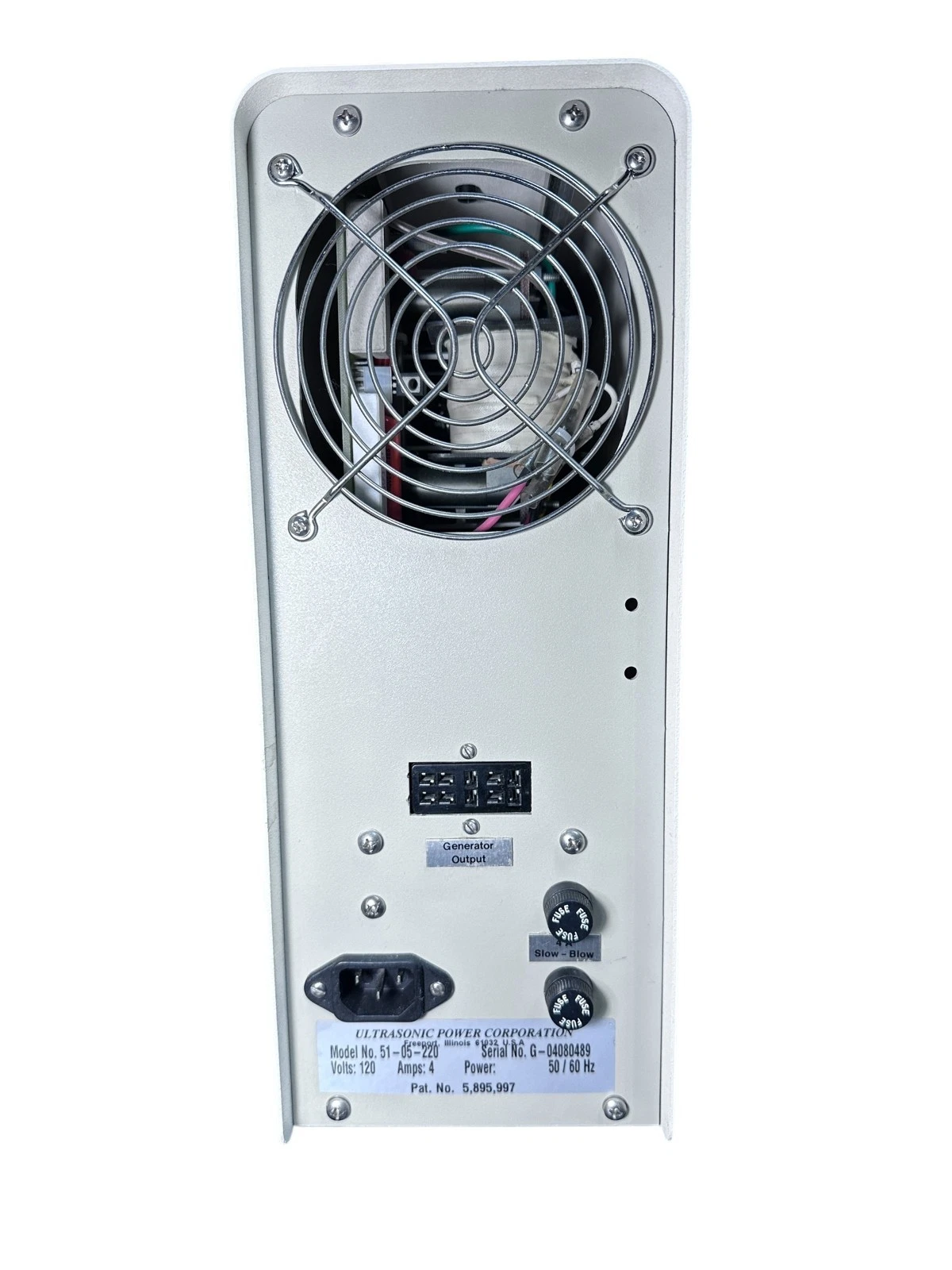 Ultrasonic Power Corporation Model 51-05-220 Generator – 120V, 4A Tested Working — photo 2 of 8