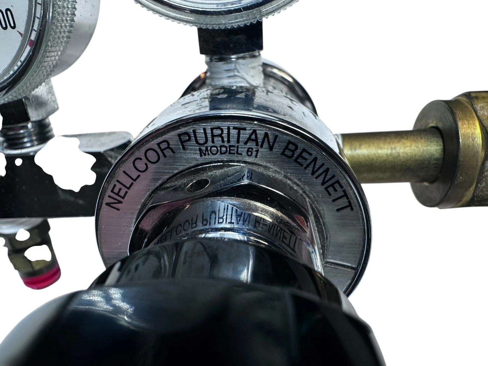 Nellcor Puritan-Bennett Model 61 O₂ Regulator Dual Gauge 0–4000 PSI — photo 6 of 7