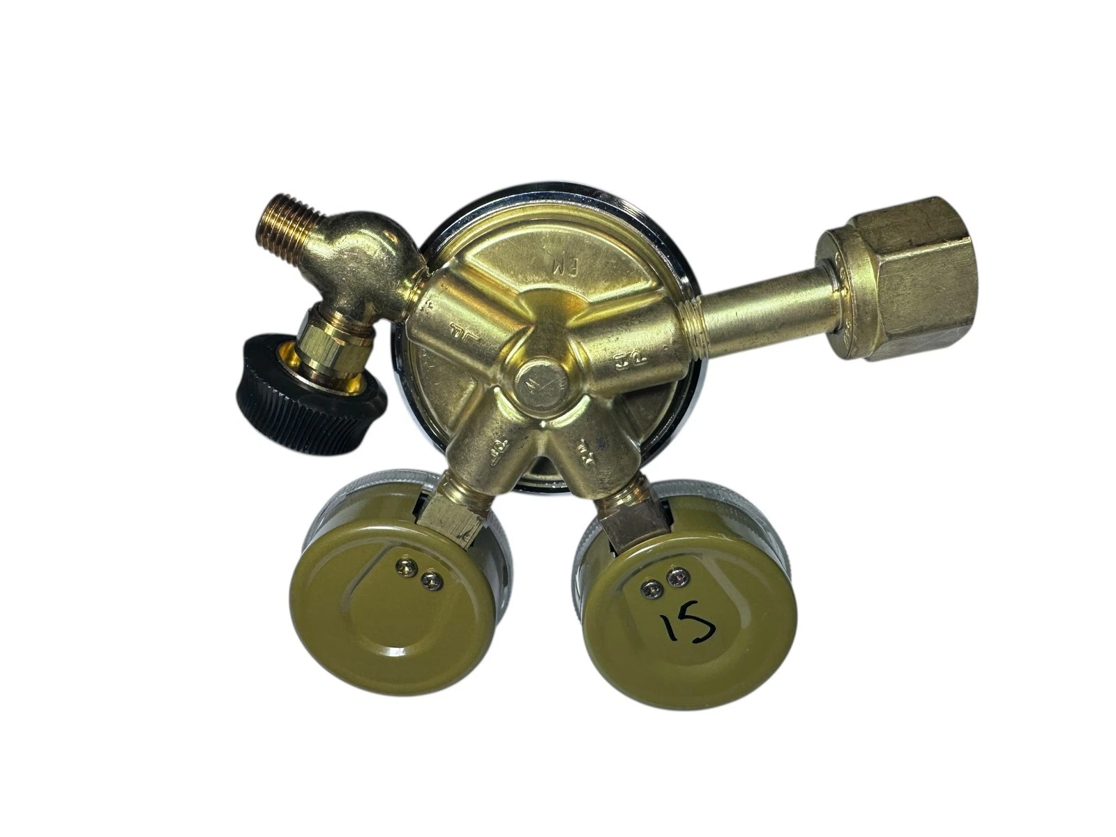 VWR Scientific 55850-235 Dual-Stage Gas Regulator 4000 PSI Inert Gas — photo 3 of 7