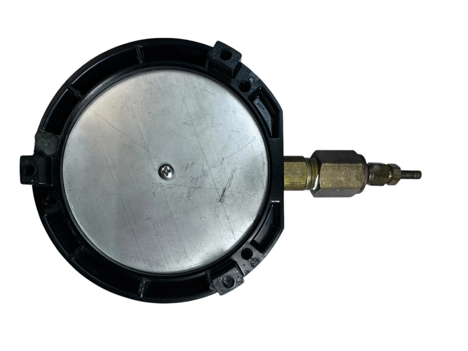 USG Solfrunt 0–30 inHg Vacuum Gauge Industrial Brass Connection USA — photo 4 of 5