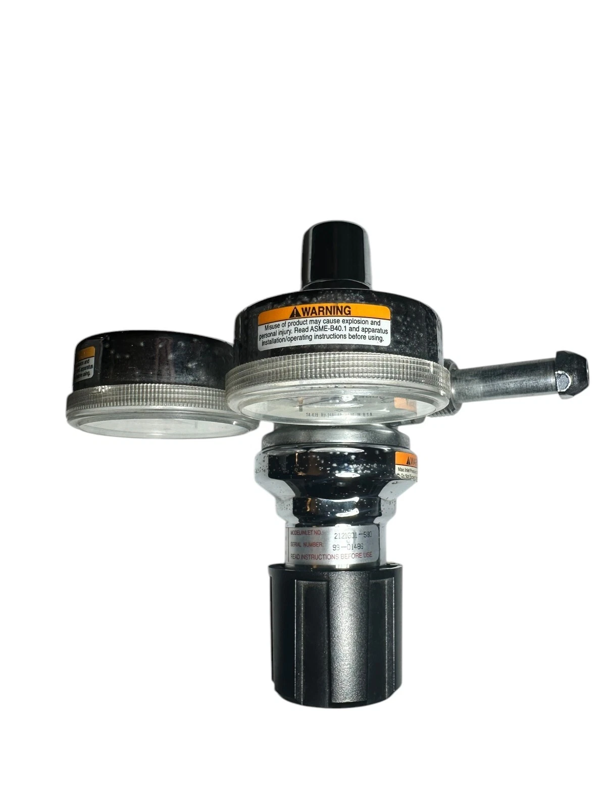 Western Enterprises 2121301-530 Byrne Specialty Gas Regulator 4000 PSI — photo 2 of 8