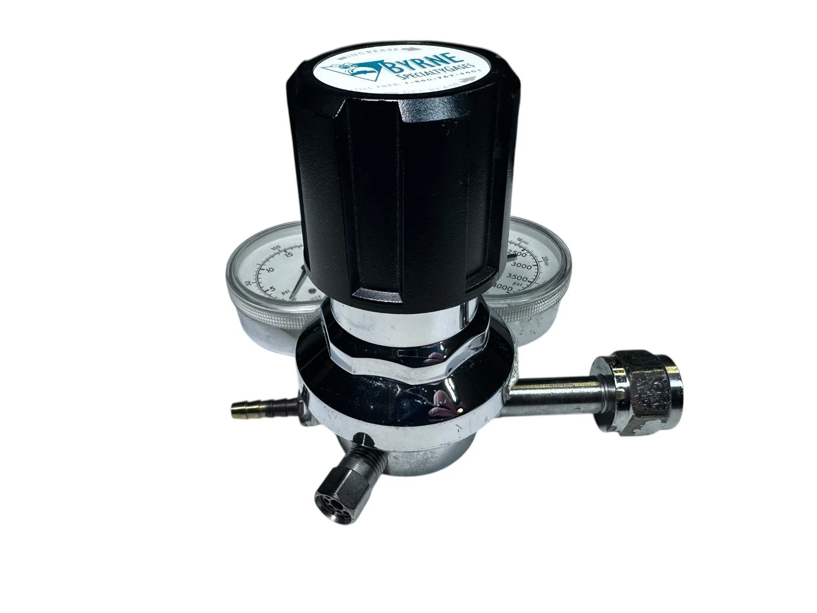 Western Enterprises 2121301-01-580 Byrne Specialty Gas Regulator 4000 PSI — photo 6 of 7