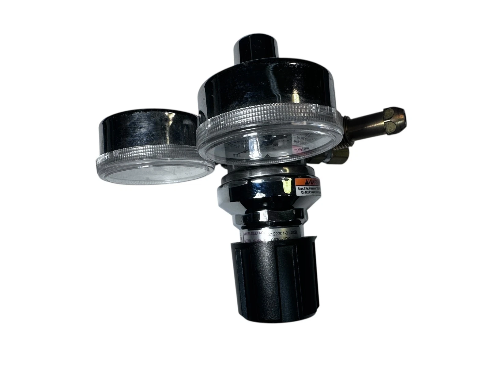 CONCOA 2122301-01-0XB High Pressure Gas Regulator Dual Gauge 4000 PSI USA — photo 7 of 7