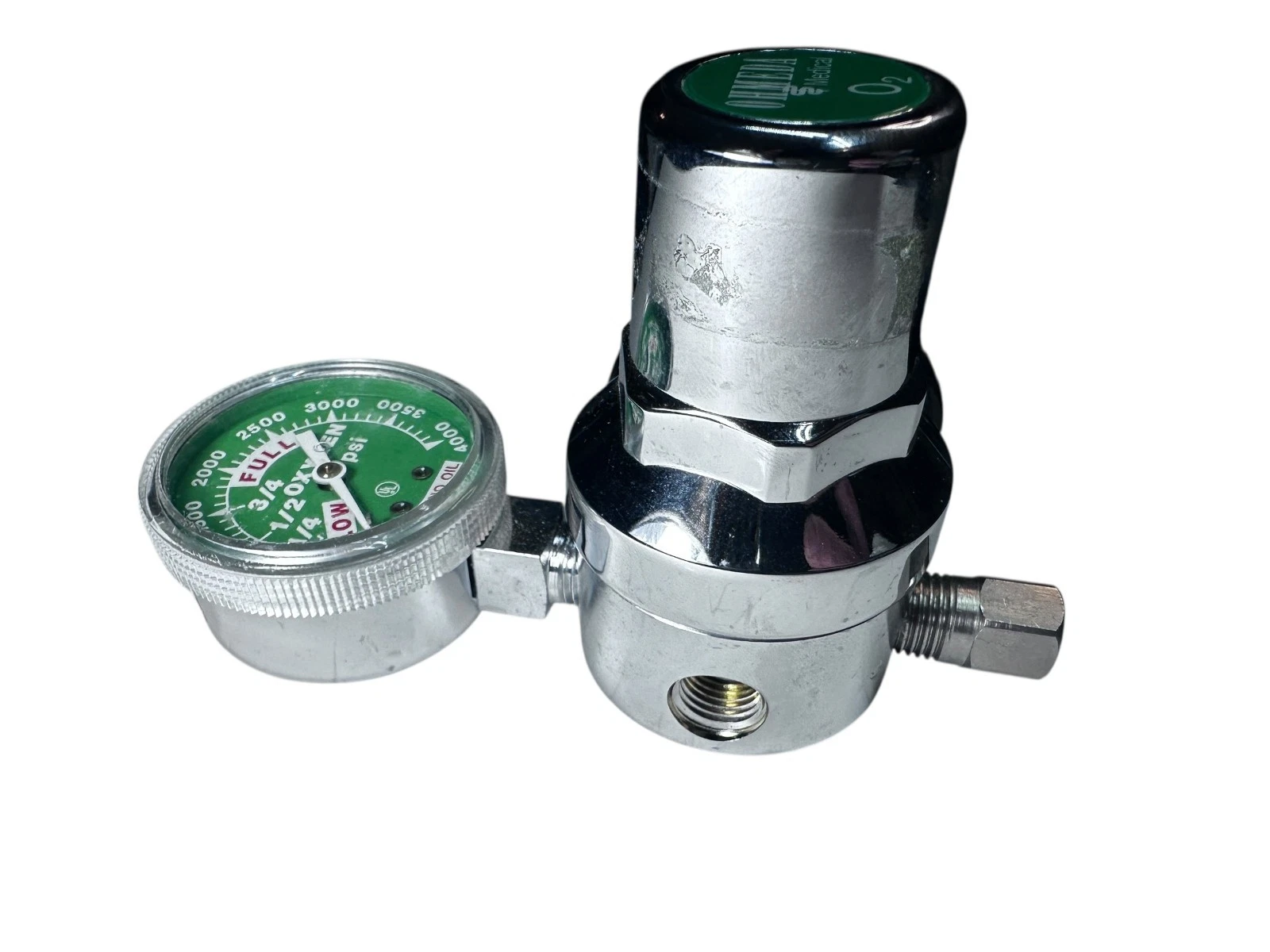 Ohmeda 6700-1240-900 Oxygen Regulator 4000 PSI Chrome USA — photo 8 of 8