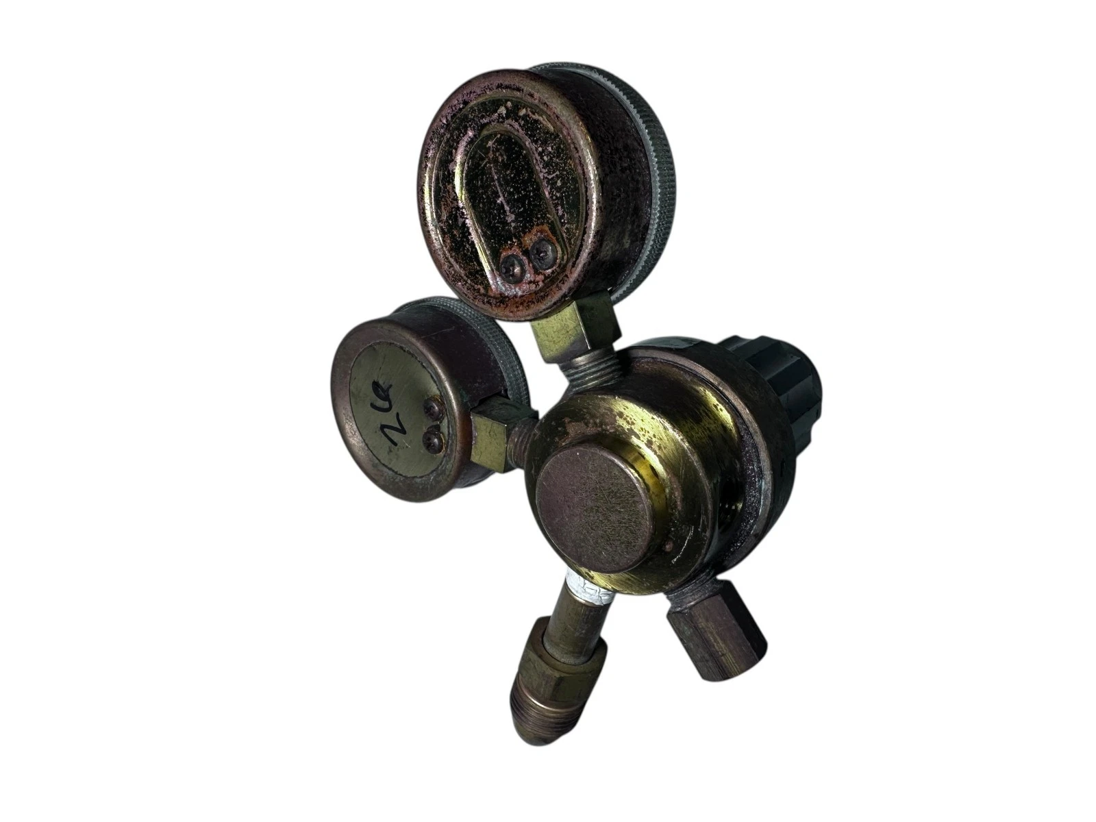 Veriflo 11300718 High Pressure Gas Regulator Dual Gauge 4000 PSI USA — photo 7 of 8