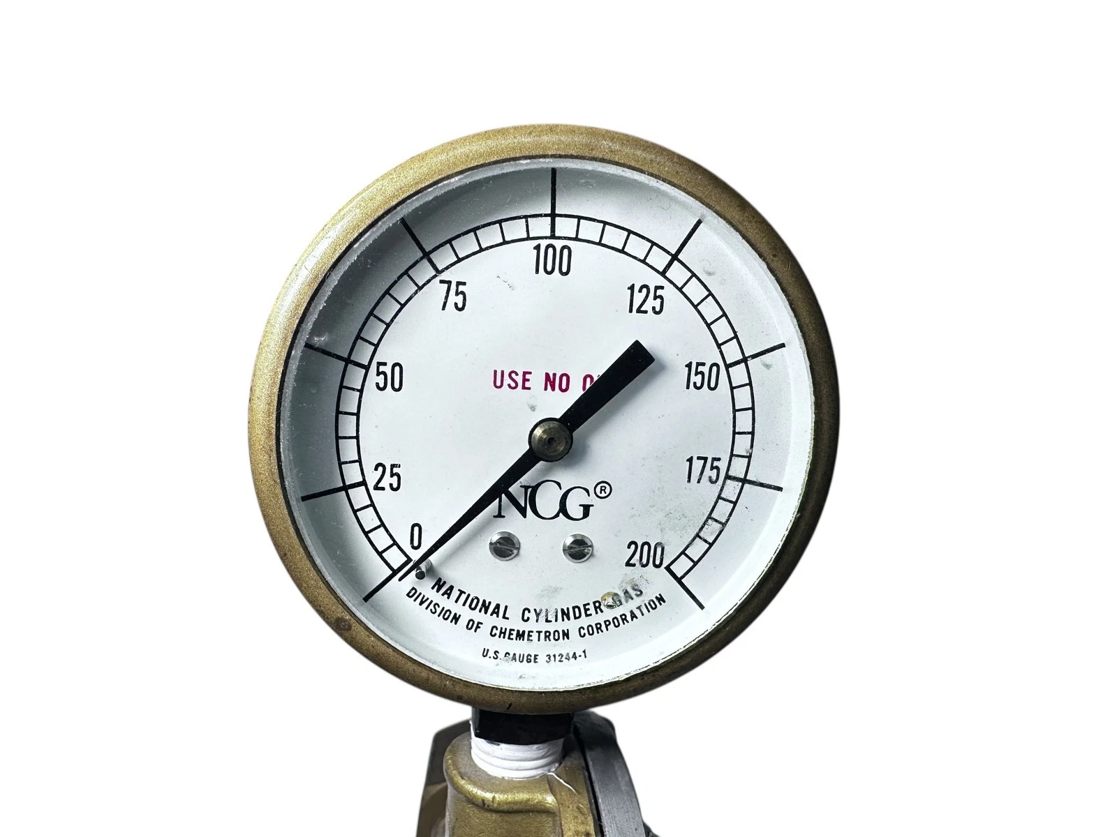 Torchweld 6200 Oxygen Regulator Gauge National Cylinder Gas 200 PSI — photo 2 of 10