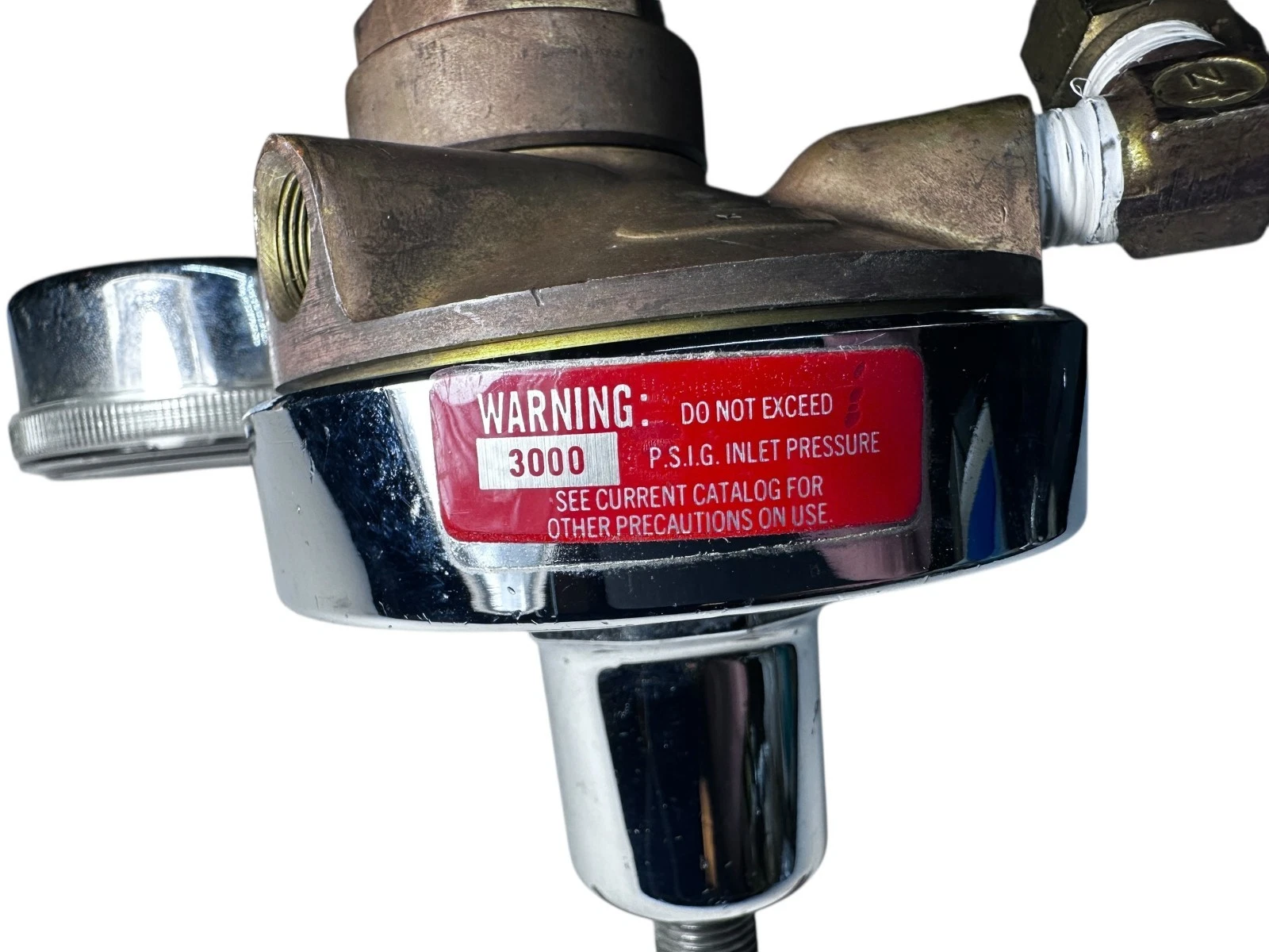 Matheson 8L-580 Twin Gauge Gas Regulator 0–30 PSI / 200 kPa — photo 6 of 6