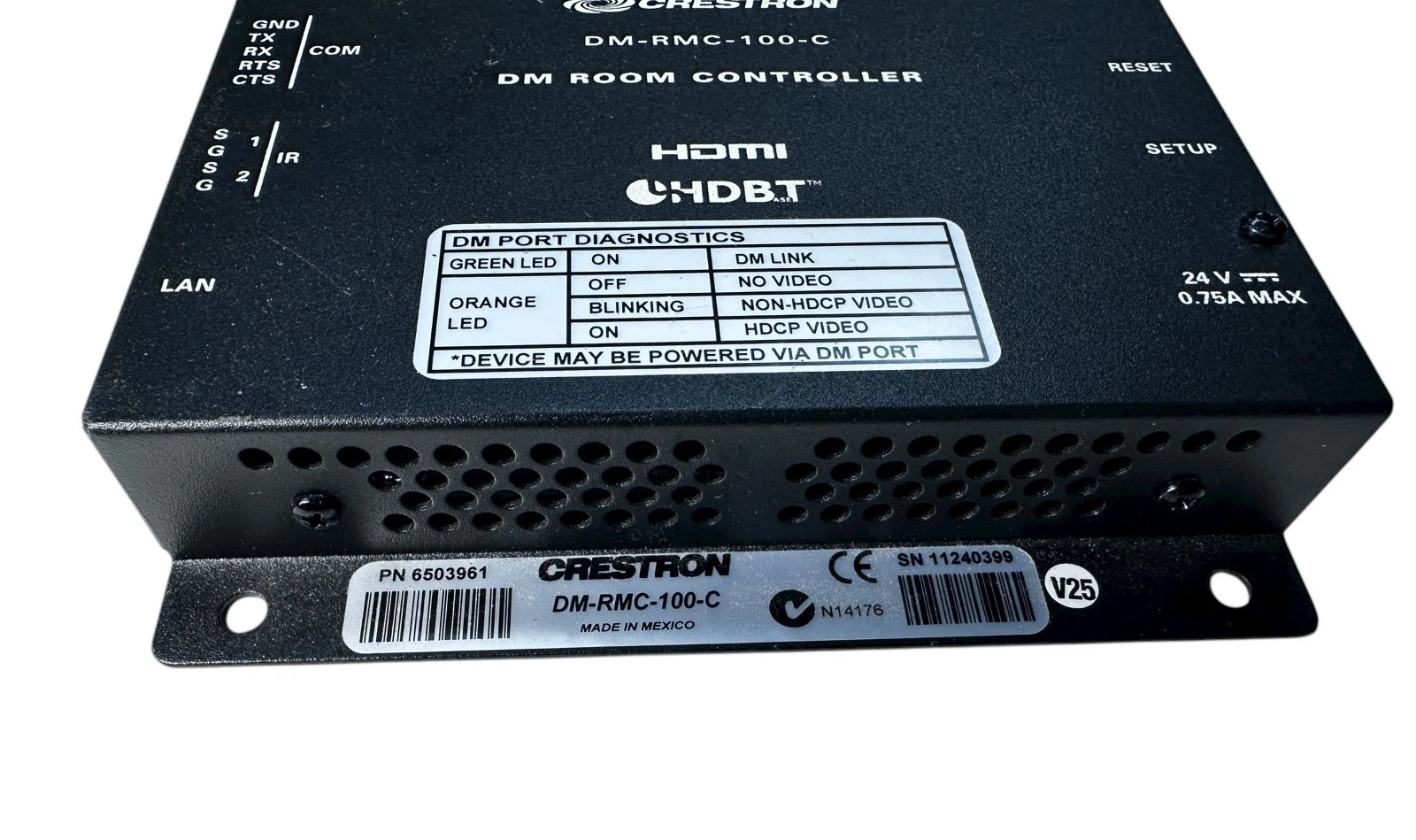 Crestron DM-RMC-100-C DigitalMedia Room Controller – HDMI / HDBaseT – Tested — photo 5 of 5