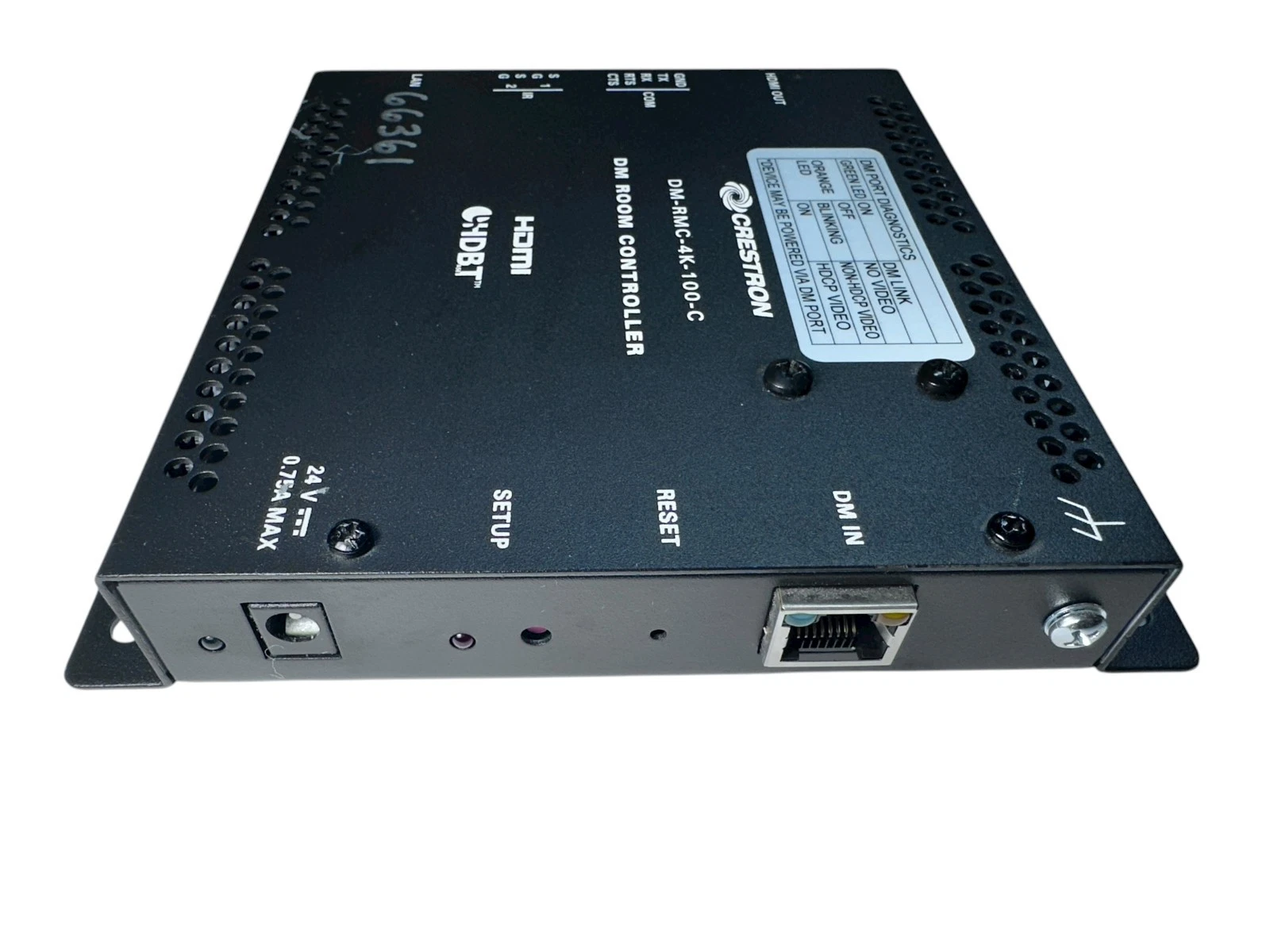 Crestron DM-RMC-4K-100-C DigitalMedia 4K Room Controller – HDMI / HDBaseT — photo 2 of 5