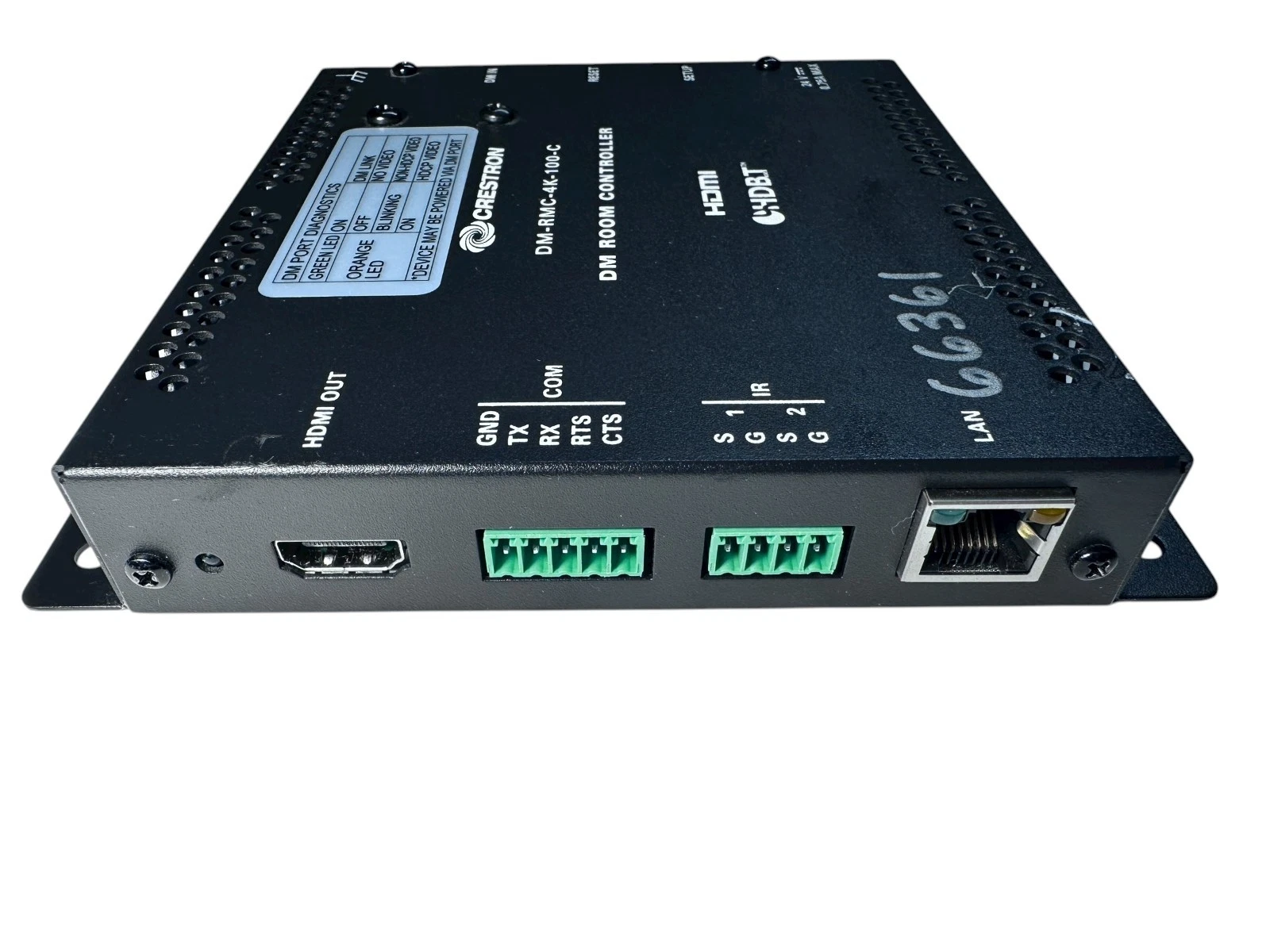 Crestron DM-RMC-4K-100-C DigitalMedia 4K Room Controller – HDMI / HDBaseT — photo 3 of 5