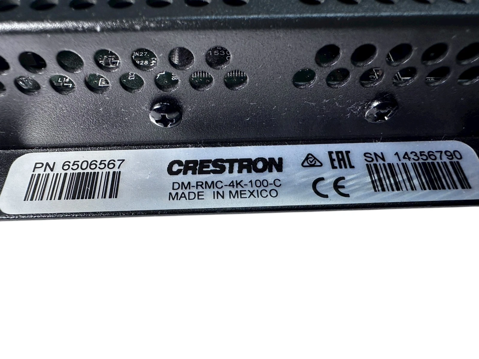 Crestron DM-RMC-4K-100-C DigitalMedia 4K Room Controller – HDMI / HDBaseT — photo 4 of 5