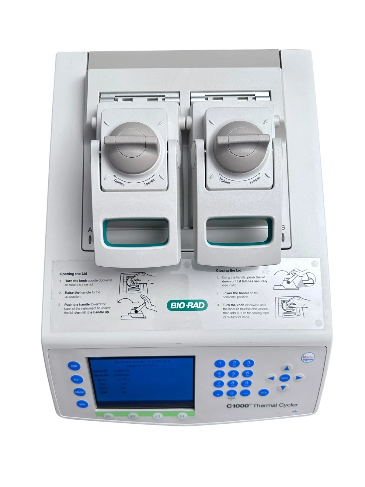Bio-Rad C1000 Thermal Cycler w/BRAND NEW Dual 48/48 Fast Reaction Module — photo 9 of 19