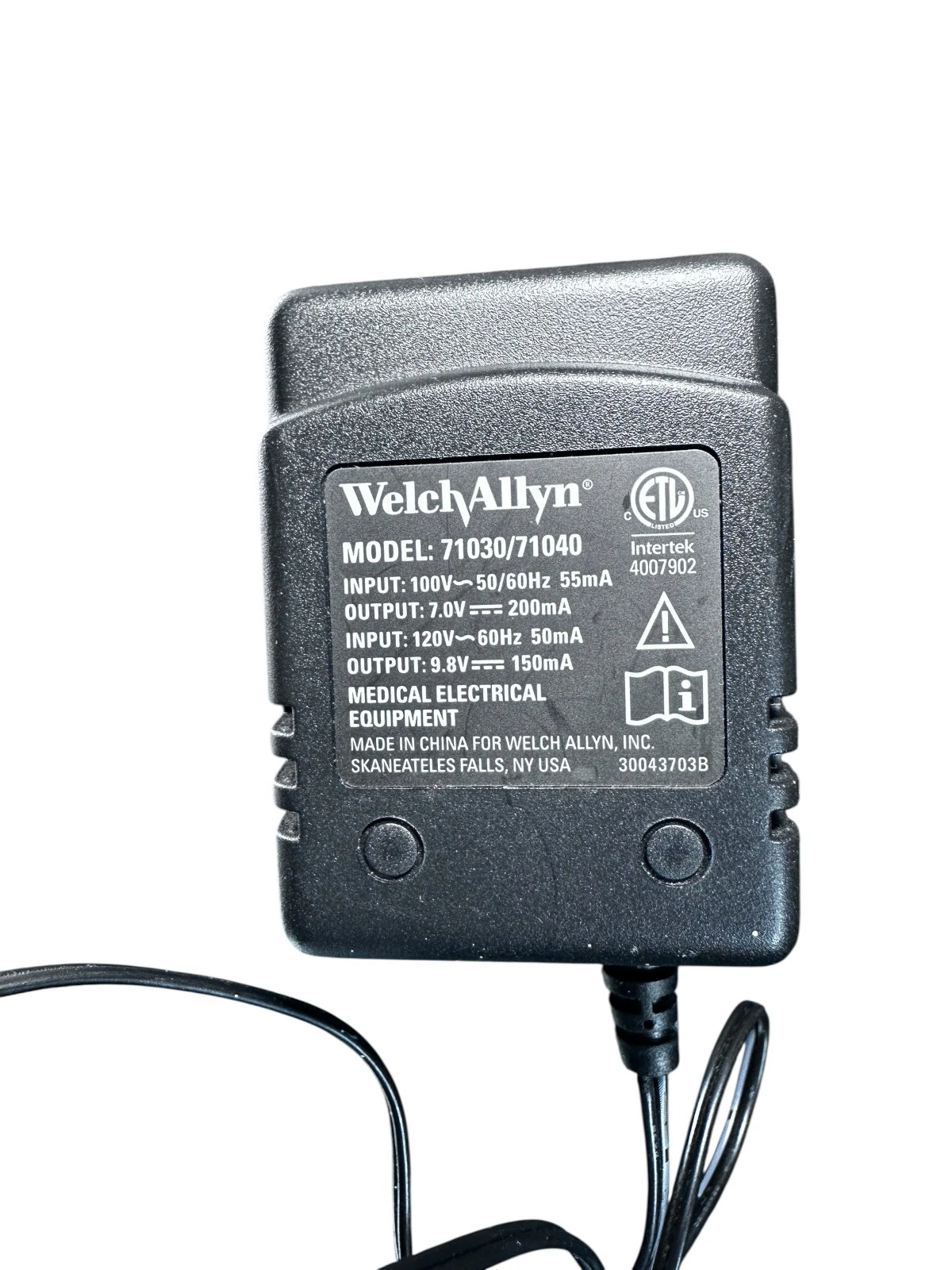 Welch Allyn 739 Series Charger | Tested & Charging Properly — photo 5 of 7