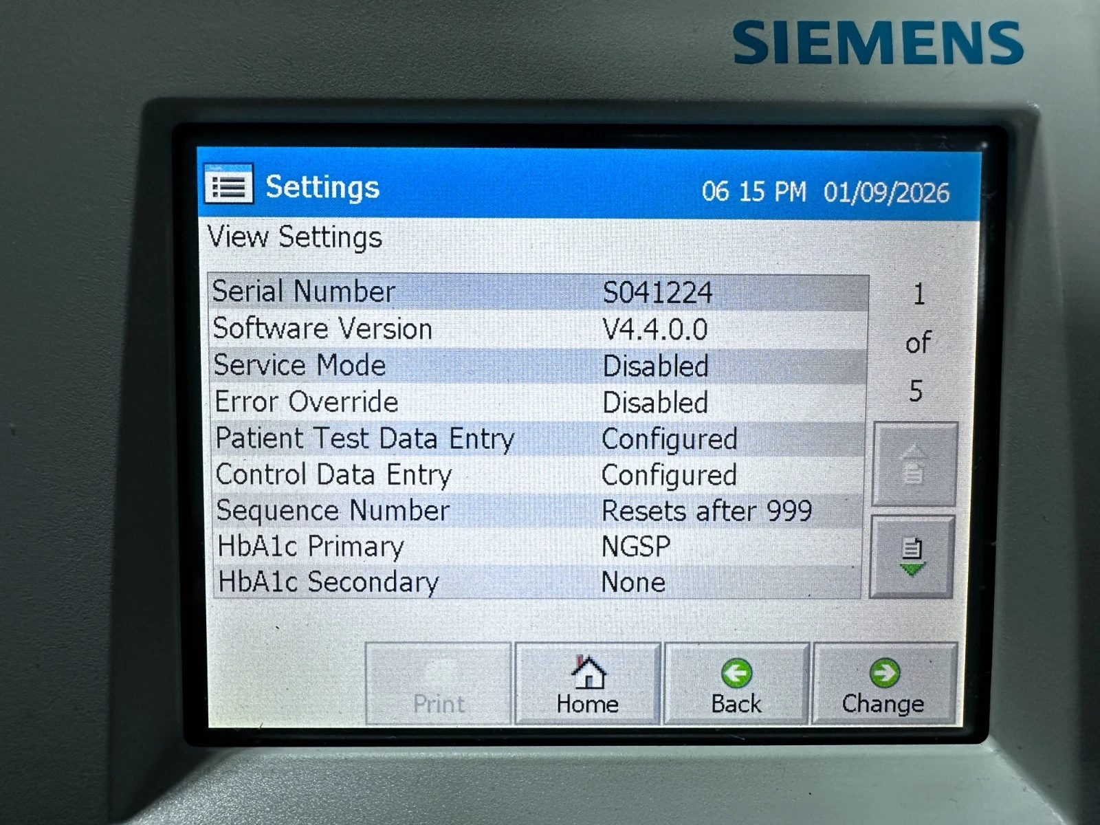 Siemens DCA Vantage Analyzer | HbA1c Testing | Tested & Powers On — photo 6 of 13