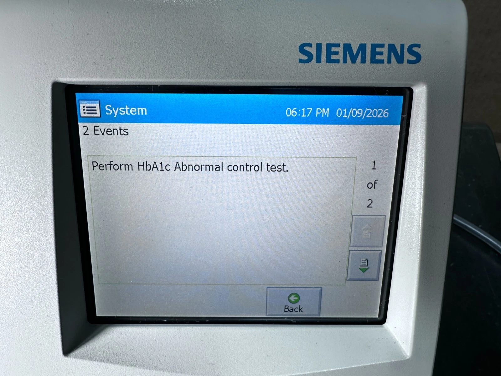 Siemens DCA Vantage Analyzer | HbA1c Testing | Tested & Powers On — photo 11 of 13