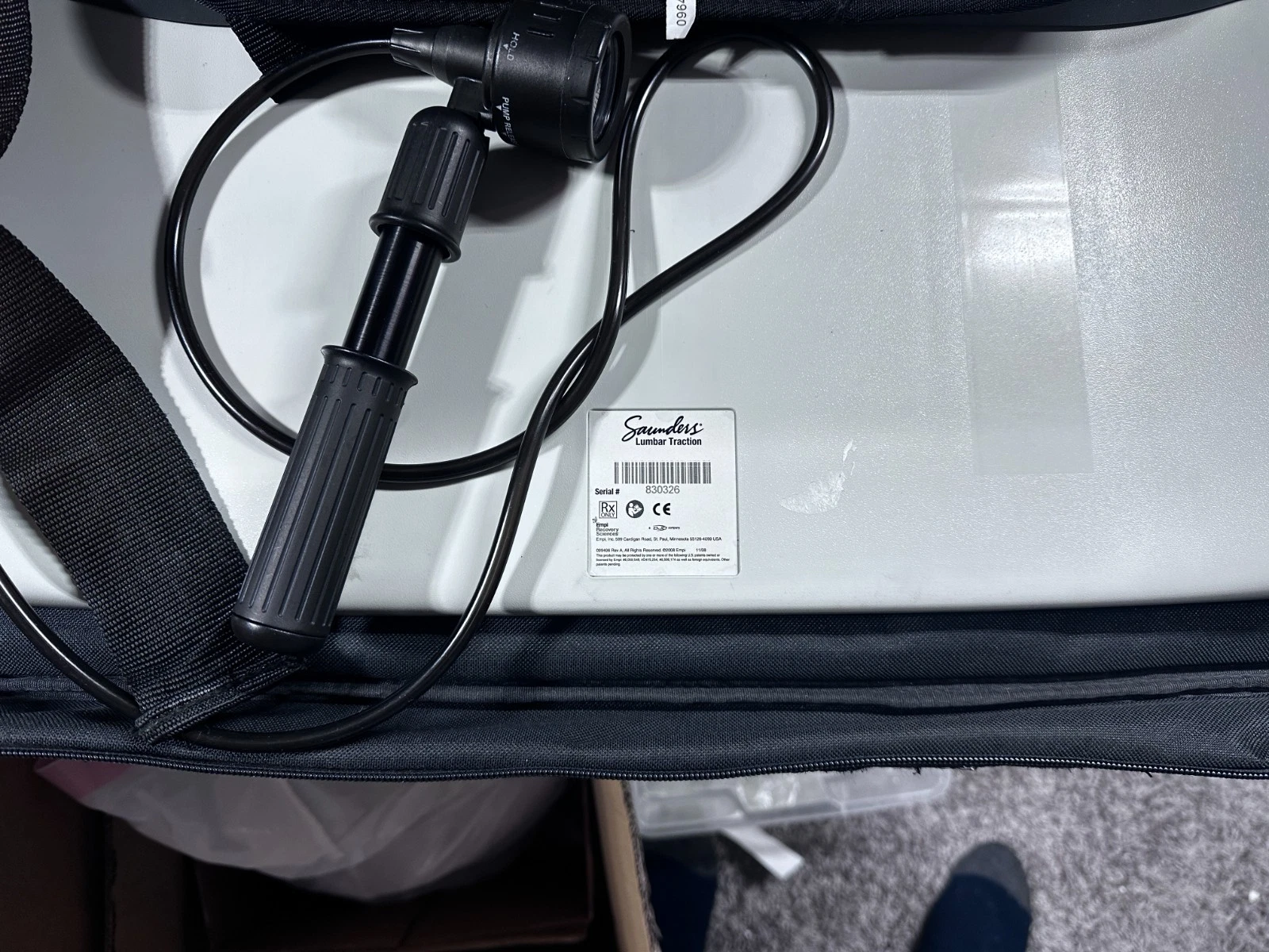 Saunders Adjustable Mat System w/ Pump & Case — photo 3 of 5